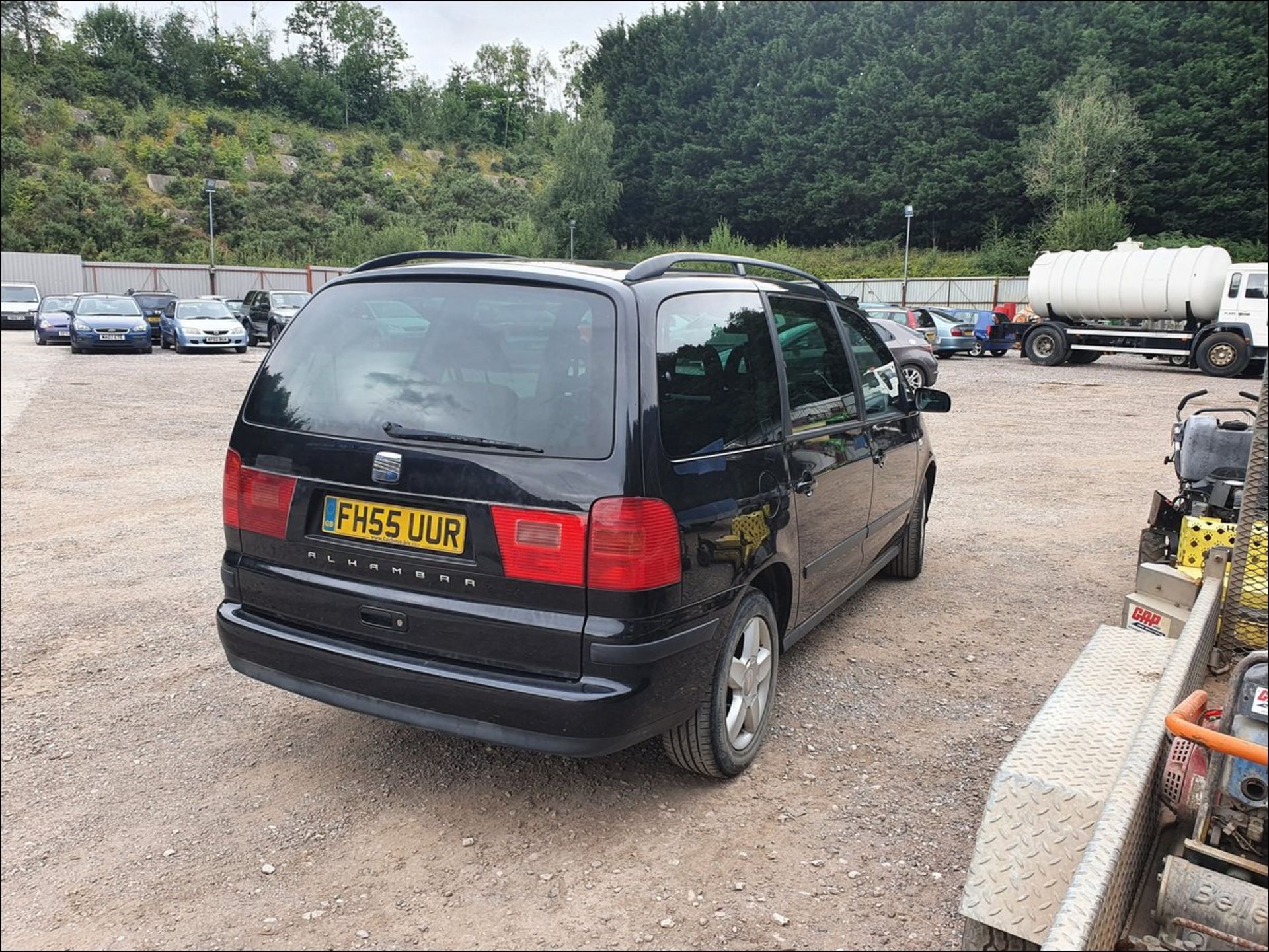 06/55 SEAT ALHAMBRA REFERENCE TDI - 1896cc 5dr MPV (Black, 132k) - Image 10 of 10