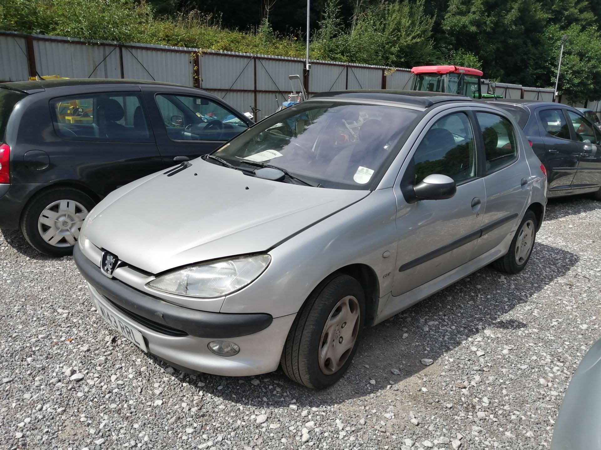 00/W PEUGEOT 206 GLX - 1587cc 5dr Hatchback (Silver, 0k) - Image 3 of 8