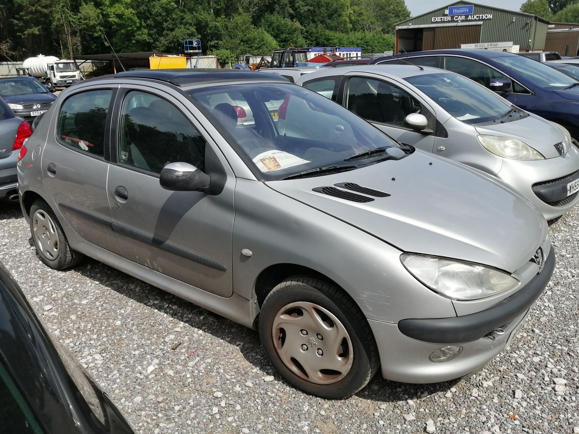 00/W PEUGEOT 206 GLX - 1587cc 5dr Hatchback (Silver, 0k) - Image 4 of 8