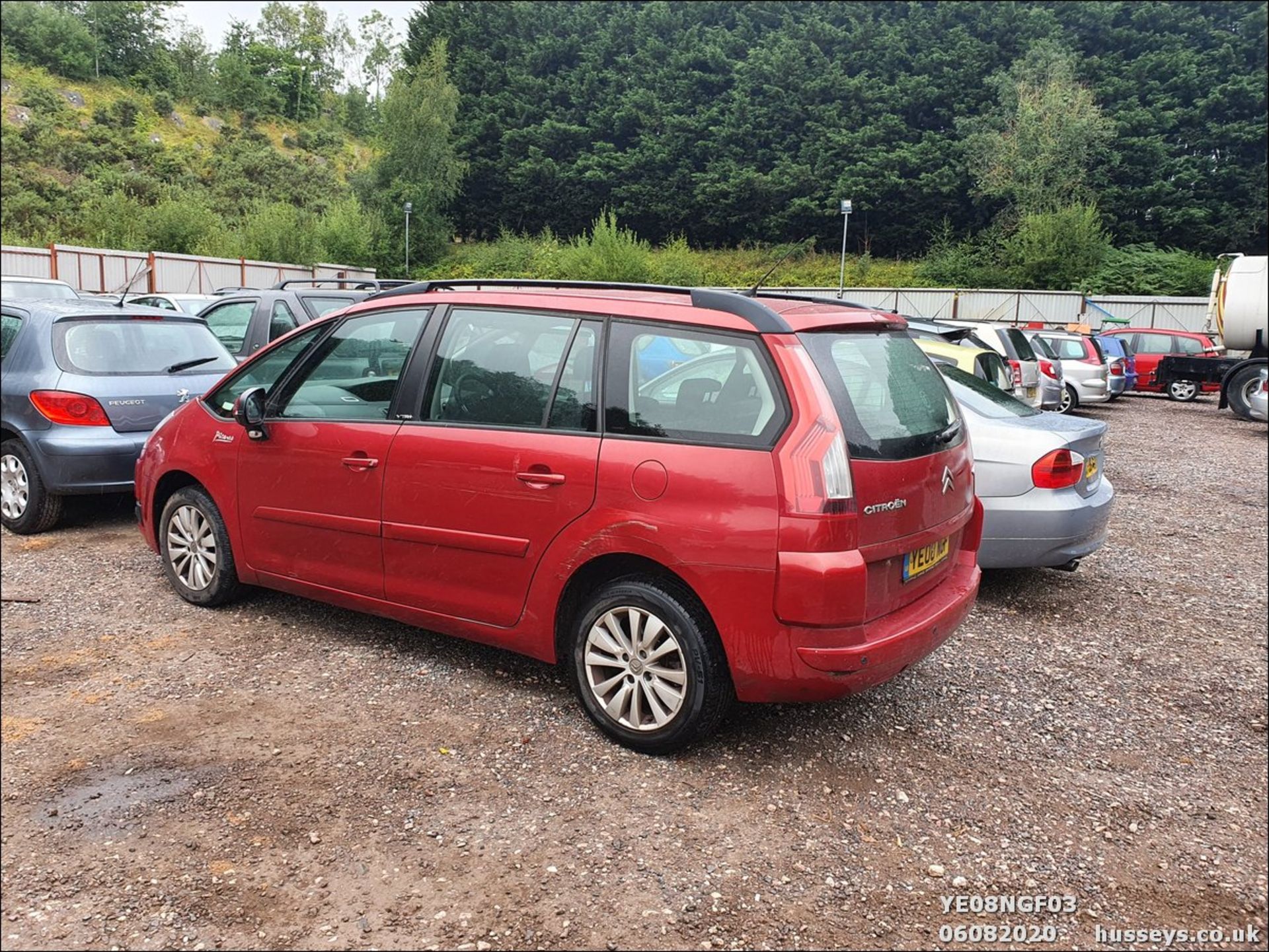 08/08 CITROEN C4 PICASSO 7 VTR+ - 1798cc 5dr MPV (Red, 96k) - Image 3 of 13