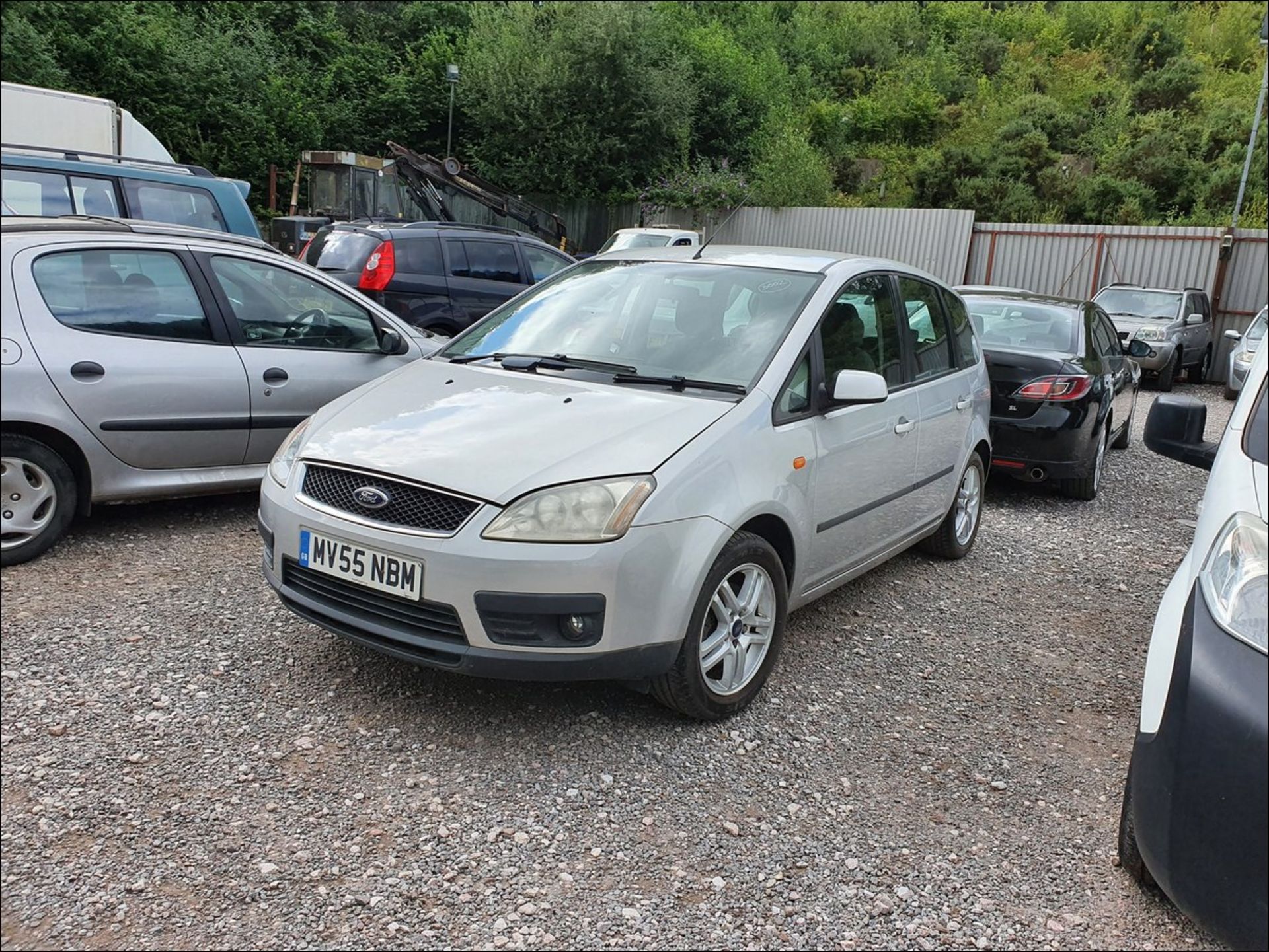 05/55 FORD FOCUS C-MAX ZETEC - 1798cc 5dr MPV (Silver, 77k) - Image 3 of 17