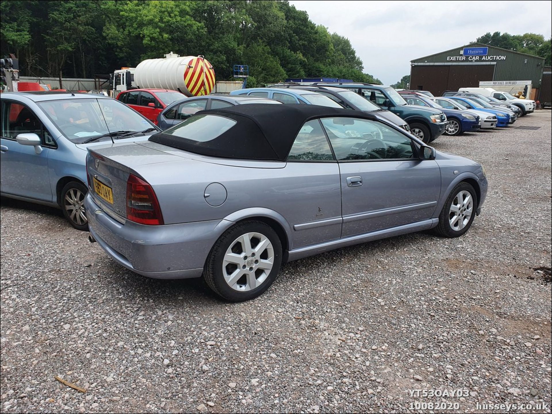 03/53 VAUXHALL ASTRA COUPE CONVERTIBLE - 1796cc 2dr Convertible (Silver, 120k) - Image 3 of 14