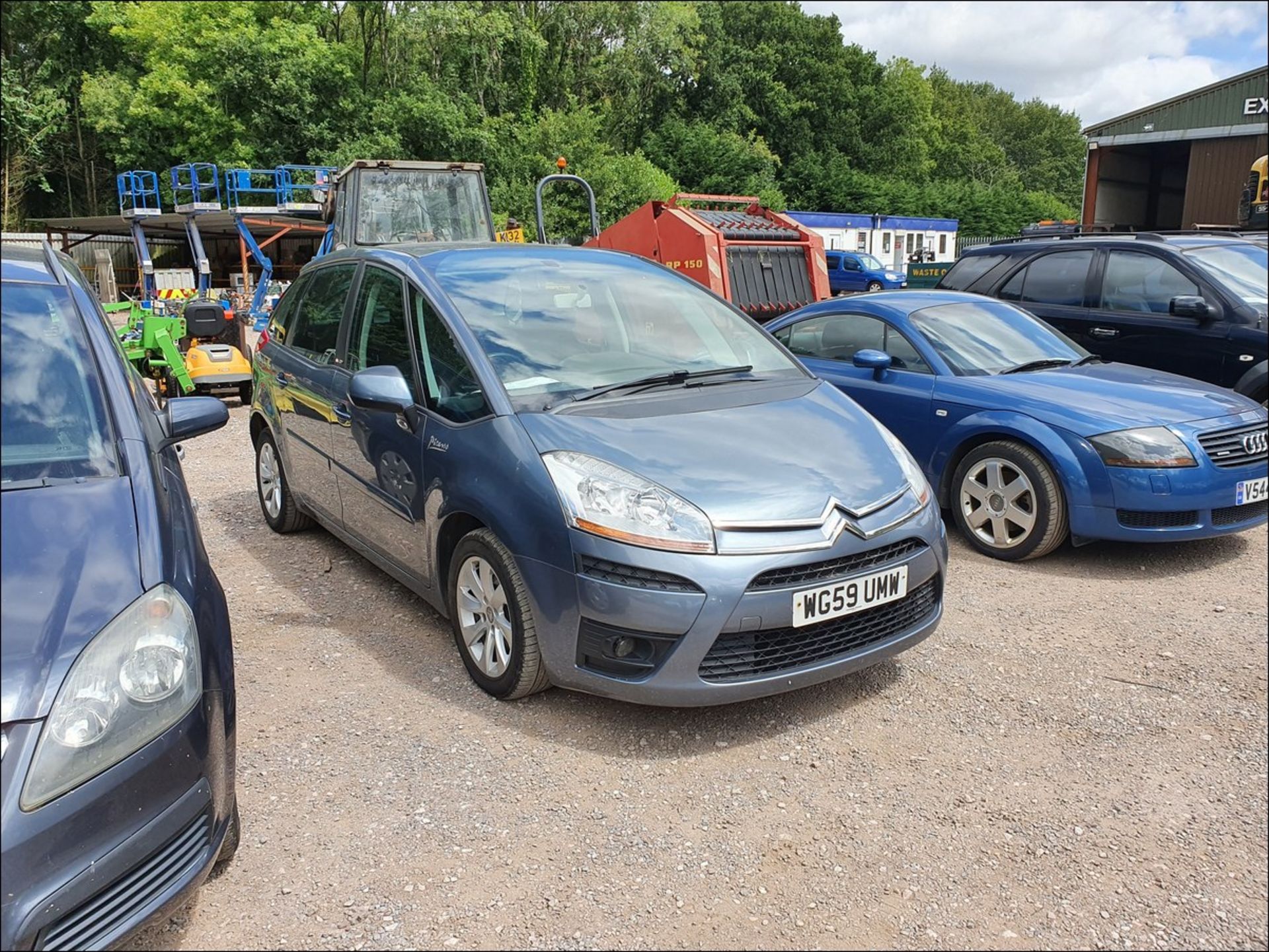 10/59 CITROEN C4 PICASSO VTR+ HDI S-A - 1560cc 5dr MPV (Grey, 114k) - Image 2 of 13