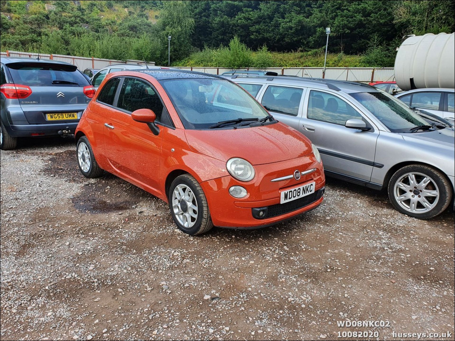 08/08 FIAT 500 SPORT M-JET RHD - 1248cc 3dr Hatchback (Red, 111k) - Image 3 of 12