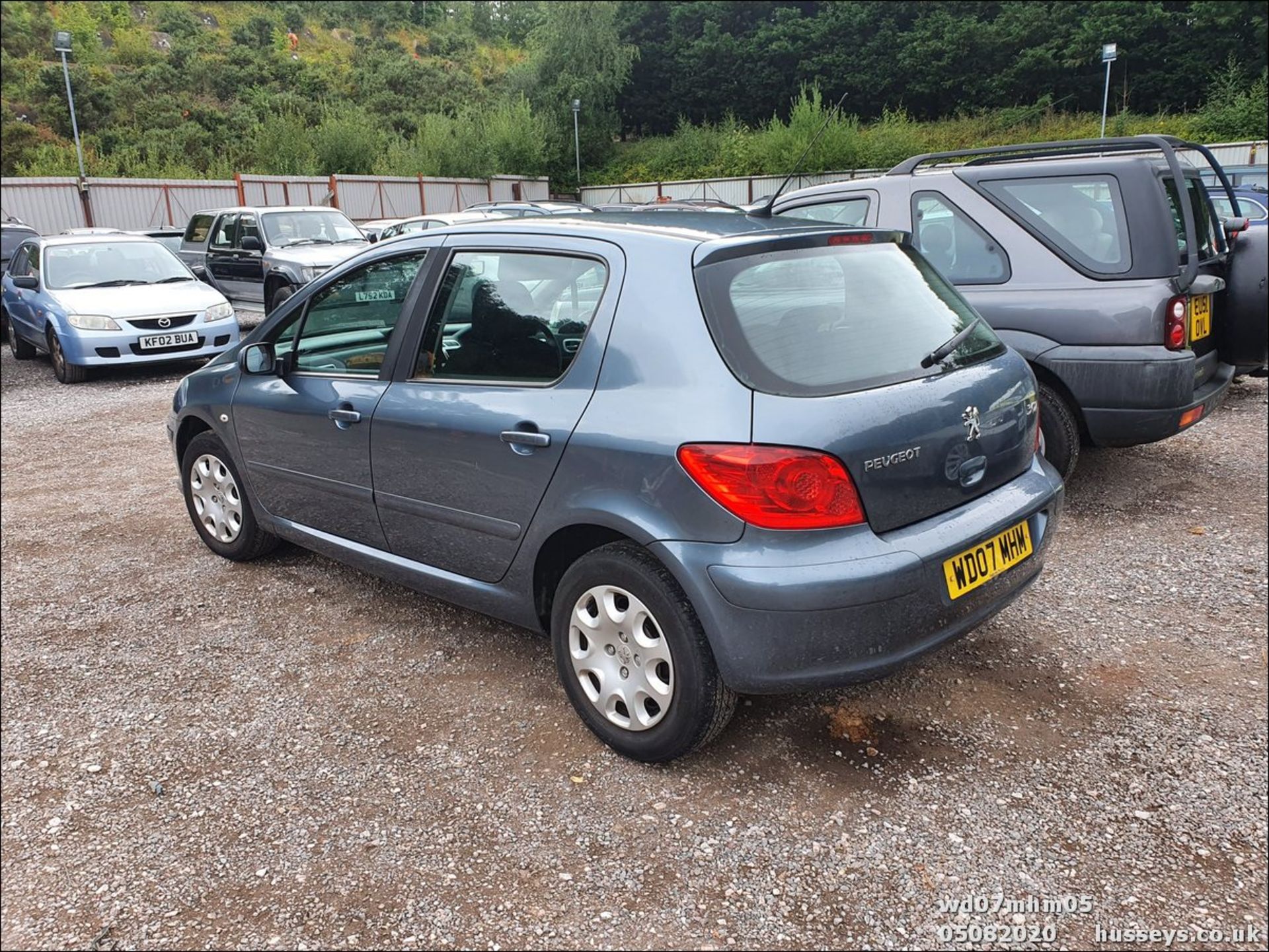 07/07 PEUGEOT 307 X-LINE - 1360cc 5dr Hatchback (Grey, 93k) - Image 5 of 11