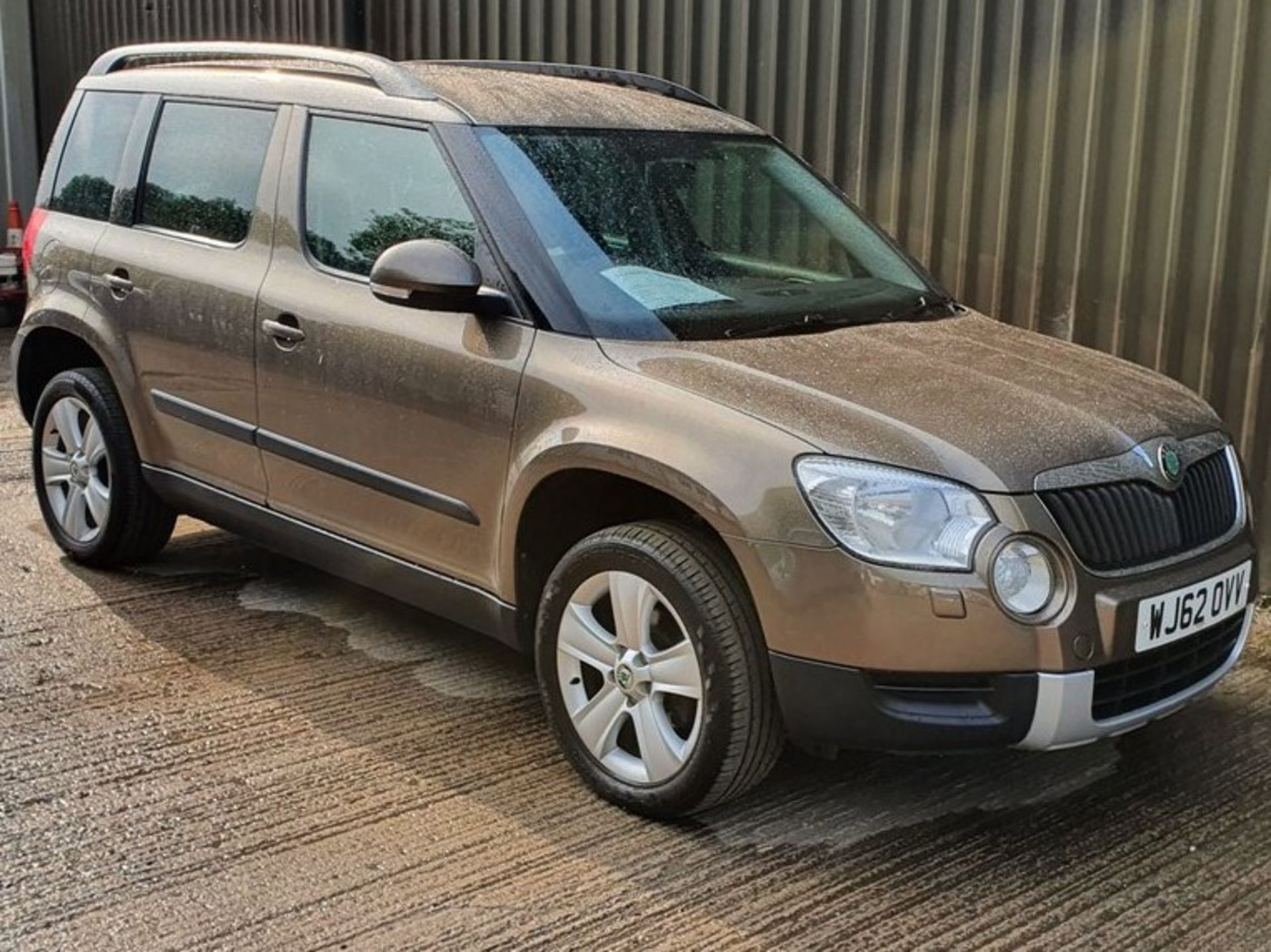 12/62 SKODA YETI SE TDI CR 4X4 S-A - 1968cc 5dr Hatchback (Brown, 97k)