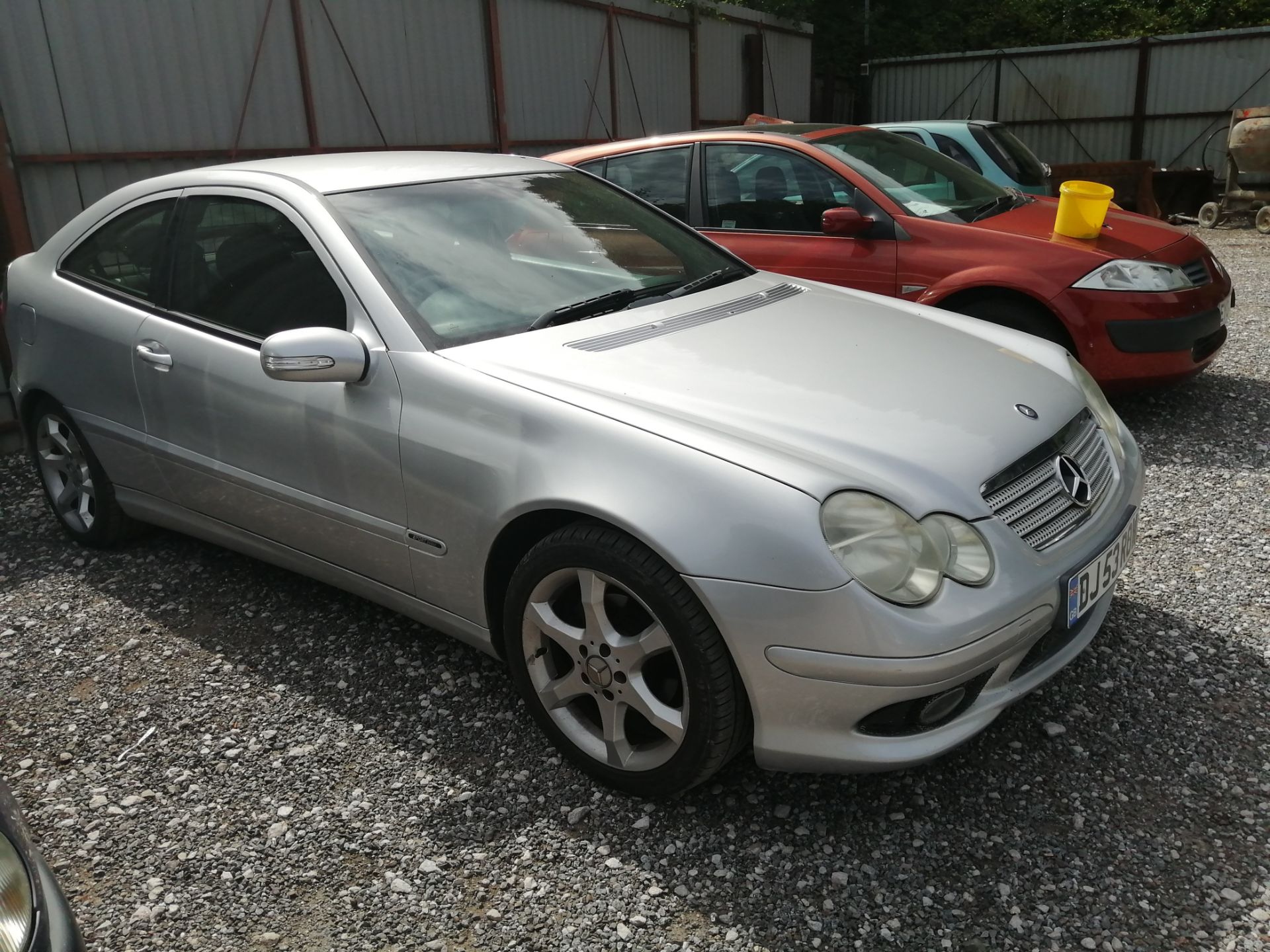 05/53 MERCEDES C180 K SPORT EDITION - 1796cc 3dr Coupe (Silver, 126k)