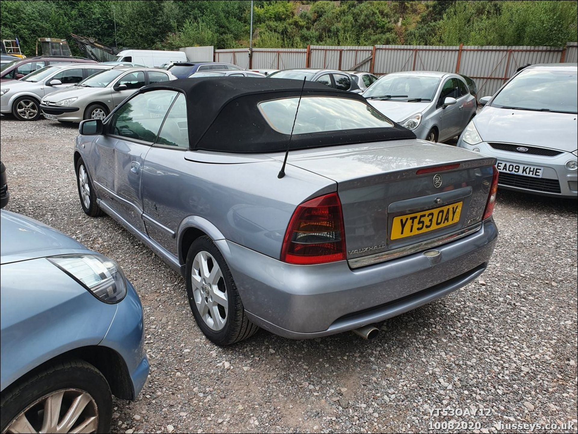 03/53 VAUXHALL ASTRA COUPE CONVERTIBLE - 1796cc 2dr Convertible (Silver, 120k) - Image 12 of 14