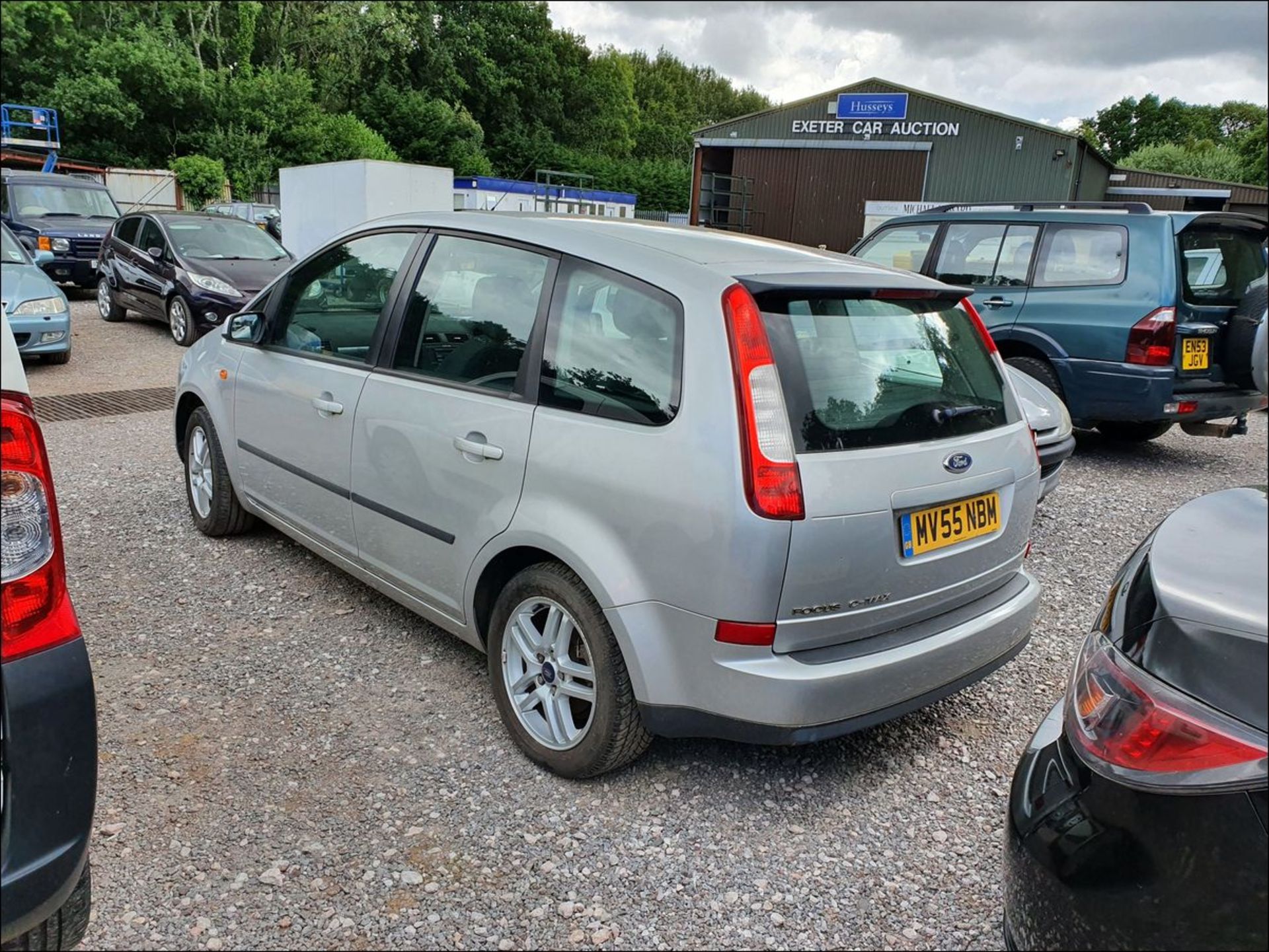 05/55 FORD FOCUS C-MAX ZETEC - 1798cc 5dr MPV (Silver, 77k) - Image 12 of 17