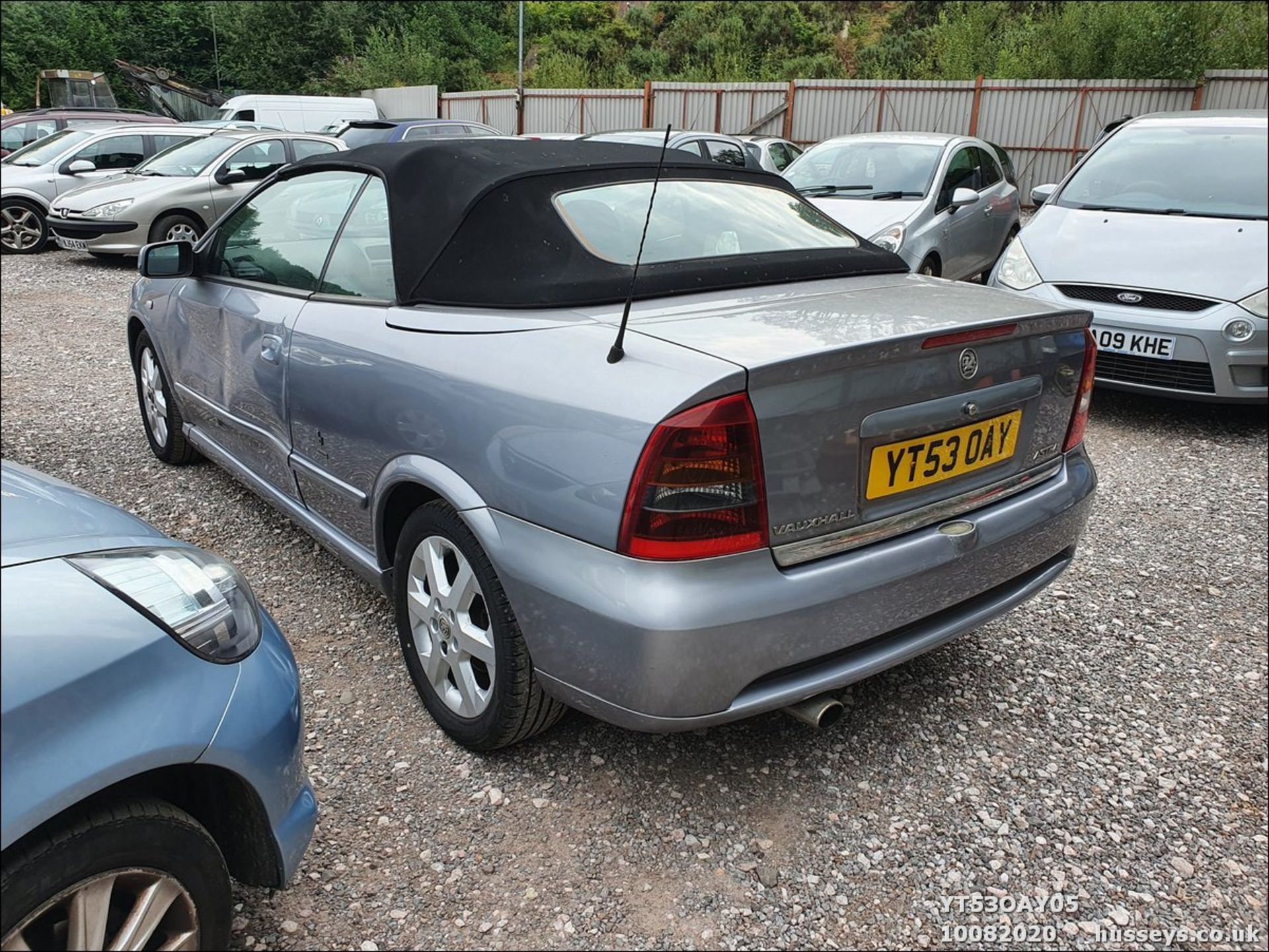 03/53 VAUXHALL ASTRA COUPE CONVERTIBLE - 1796cc 2dr Convertible (Silver, 120k) - Image 5 of 14