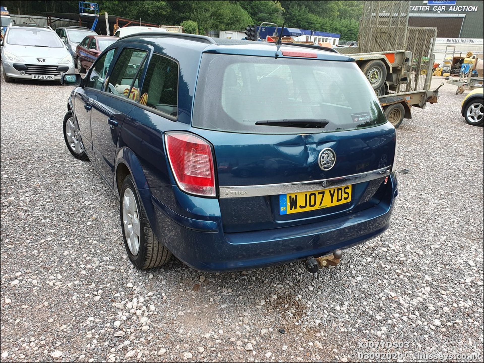 07/07 VAUXHALL ASTRA CLUB A - 1796cc 5dr Estate (Turquoise, 106k) - Image 3 of 10