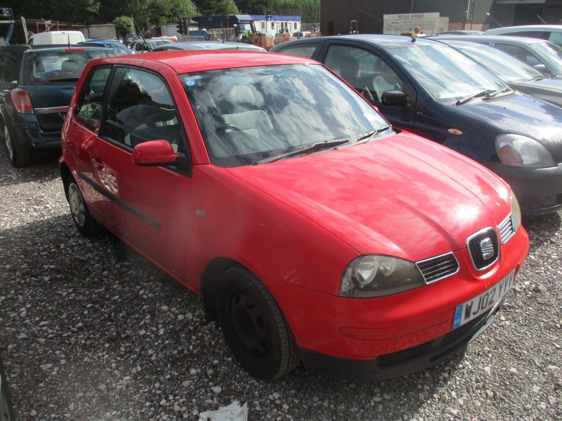 02/02 SEAT AROSA - 998cc 3dr Hatchback (Red, 48k) - Image 2 of 14