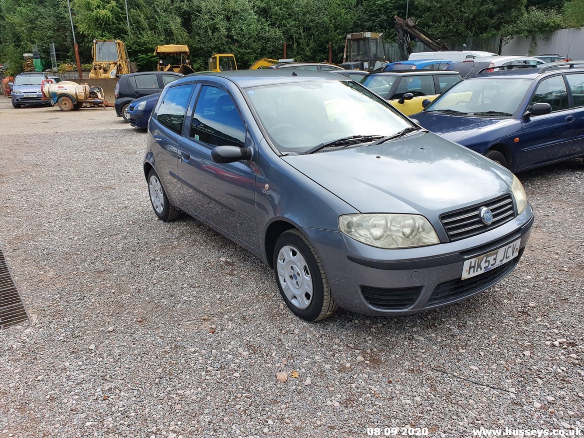 03/53 FIAT PUNTO ACTIVE 8V - 1242cc 3dr Hatchback (Grey, 71k) - Image 8 of 11