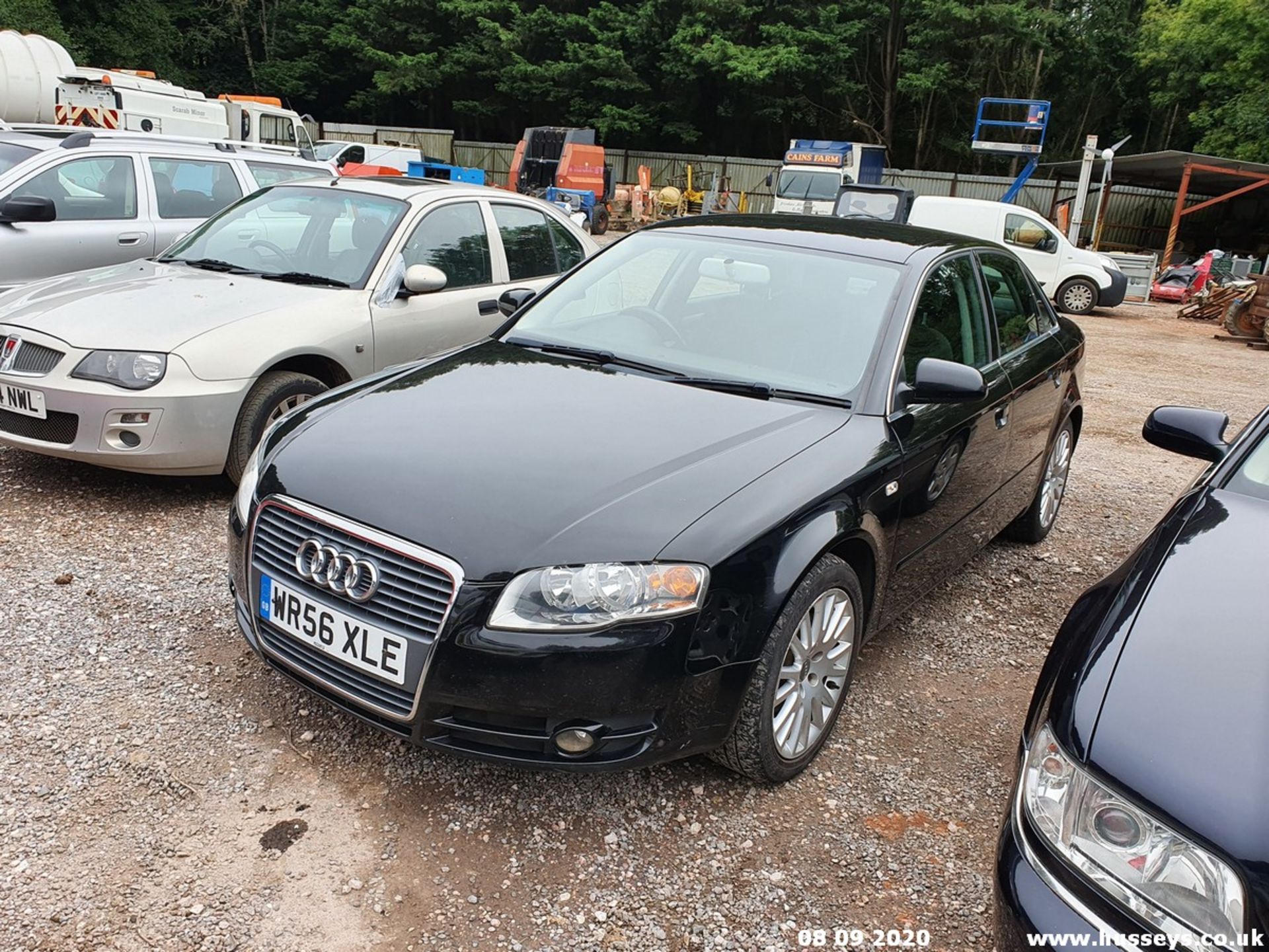 06/56 AUDI A4 SE TDI 140 AUTO - 1968cc 4dr Saloon (Black, 165k) - Image 4 of 10