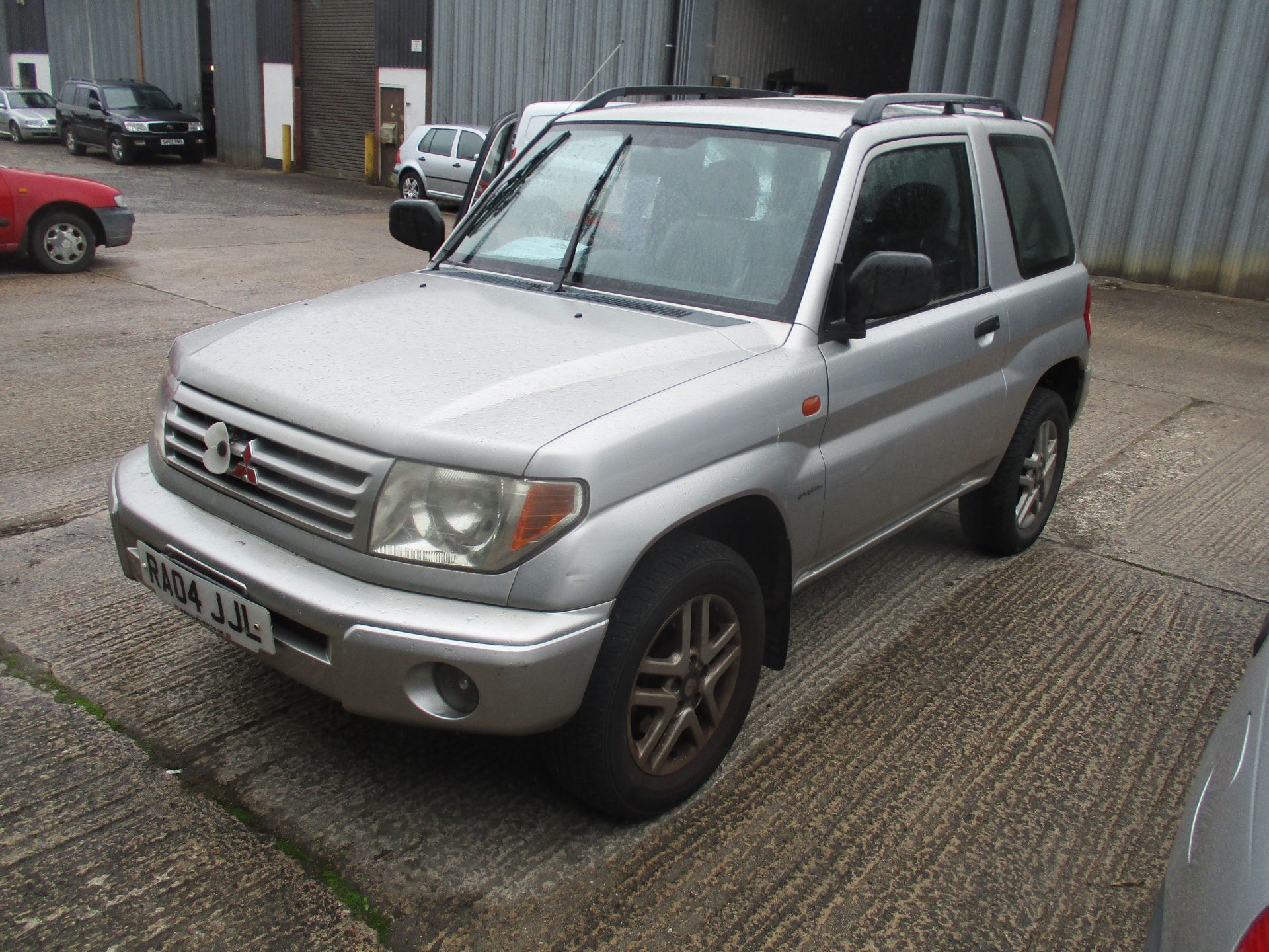 04/04 MITSUBISHI SHOGUN PININ MPI ELEGANCE - 1834cc 3dr Estate (Silver, 100k) - Image 2 of 5