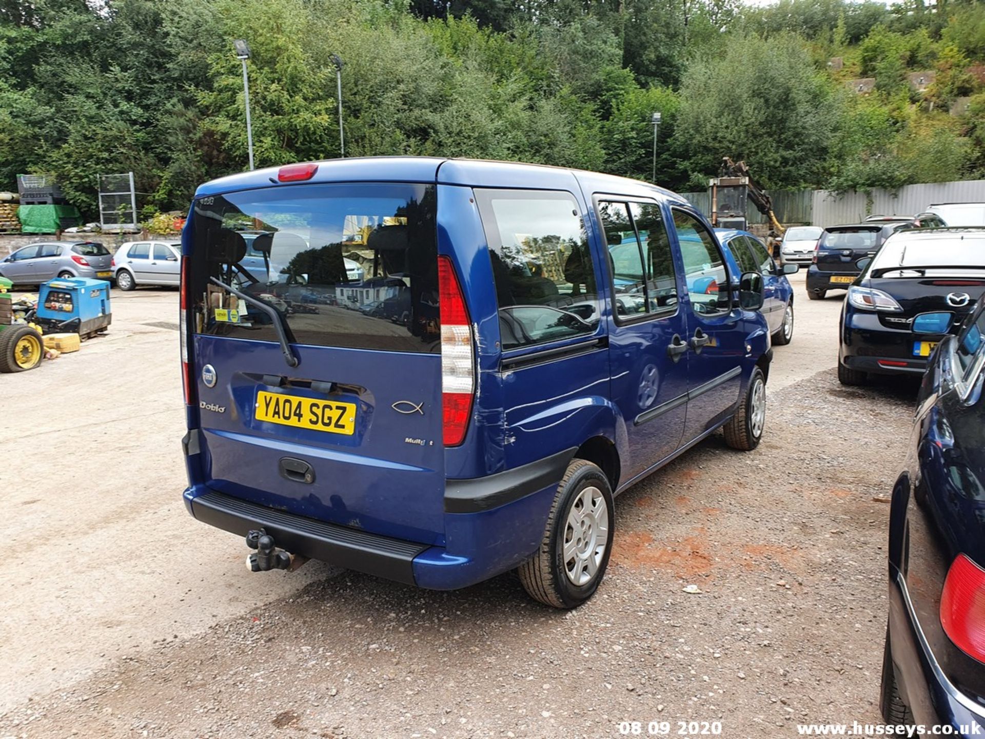 04/04 FIAT DOBLO MULTIJET FAMILY - 1248cc 5dr MPV (Blue, 204k) - Image 3 of 12