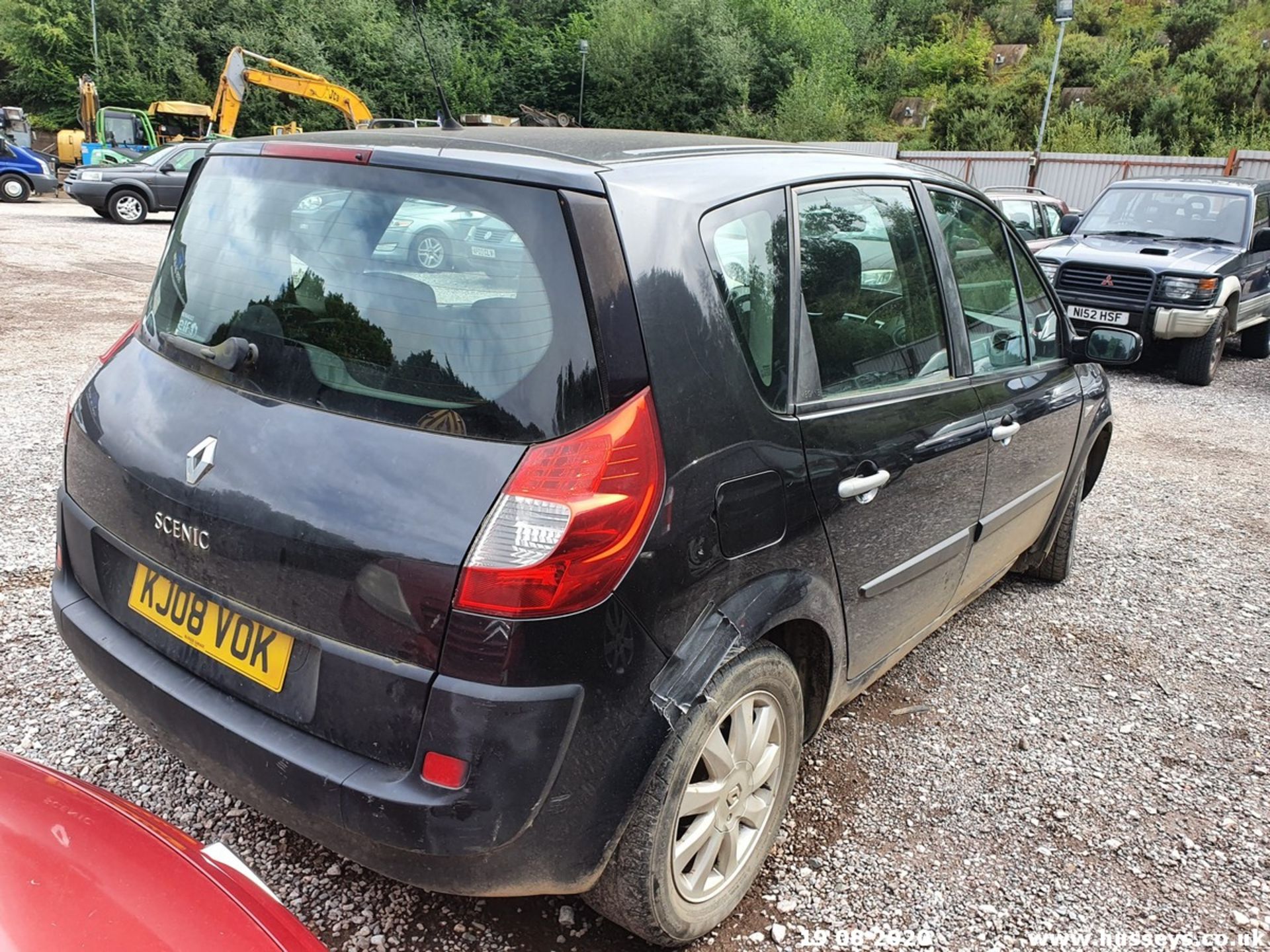 08/08 RENAULT SCENIC DYN VVT - 1598cc 5dr MPV (Black, 94k) - Image 7 of 13