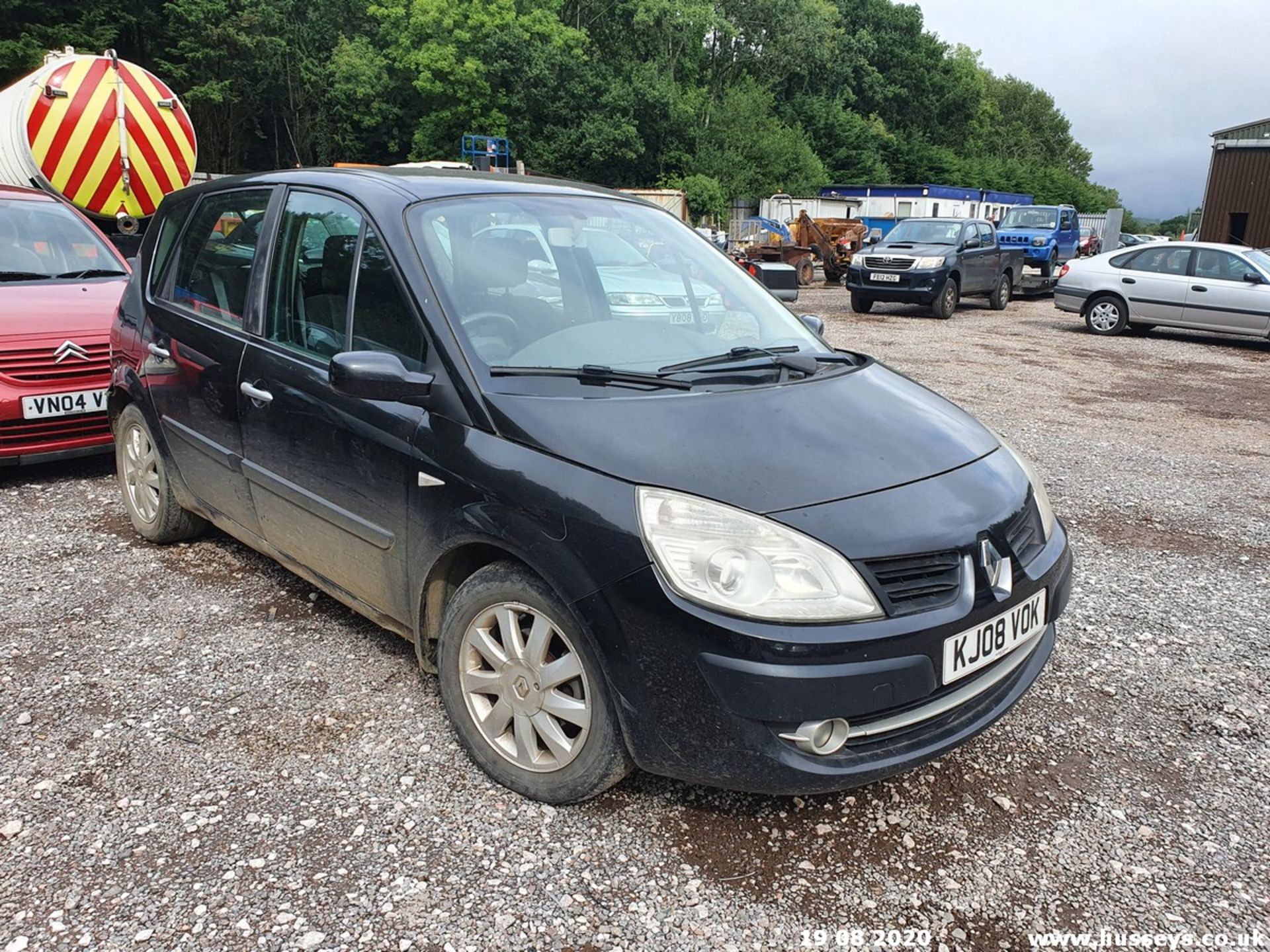 08/08 RENAULT SCENIC DYN VVT - 1598cc 5dr MPV (Black, 94k) - Image 6 of 13