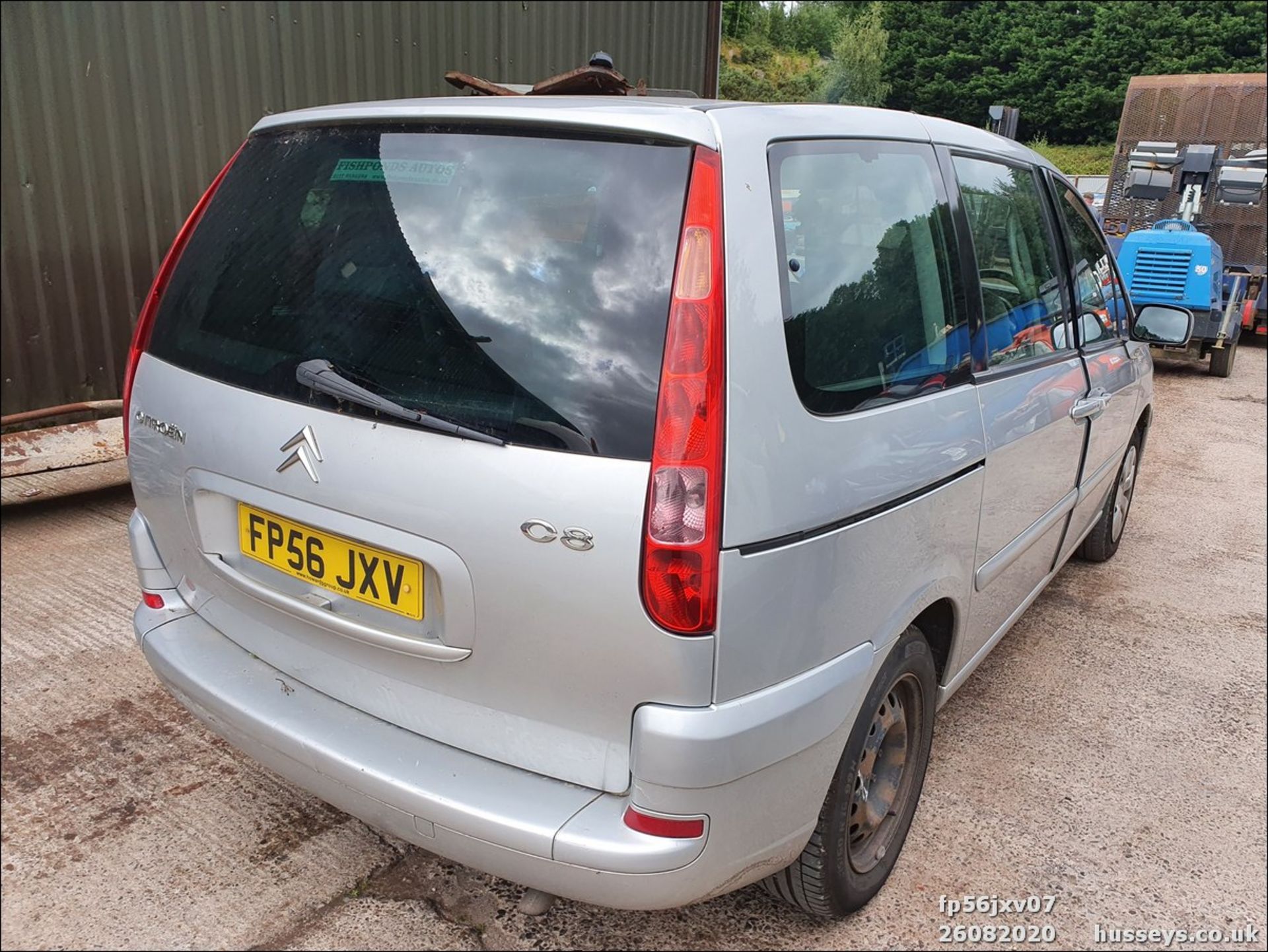 06/56 CITROEN C8 SX - 1997cc 5dr MPV (Silver, 104k) - Image 17 of 22