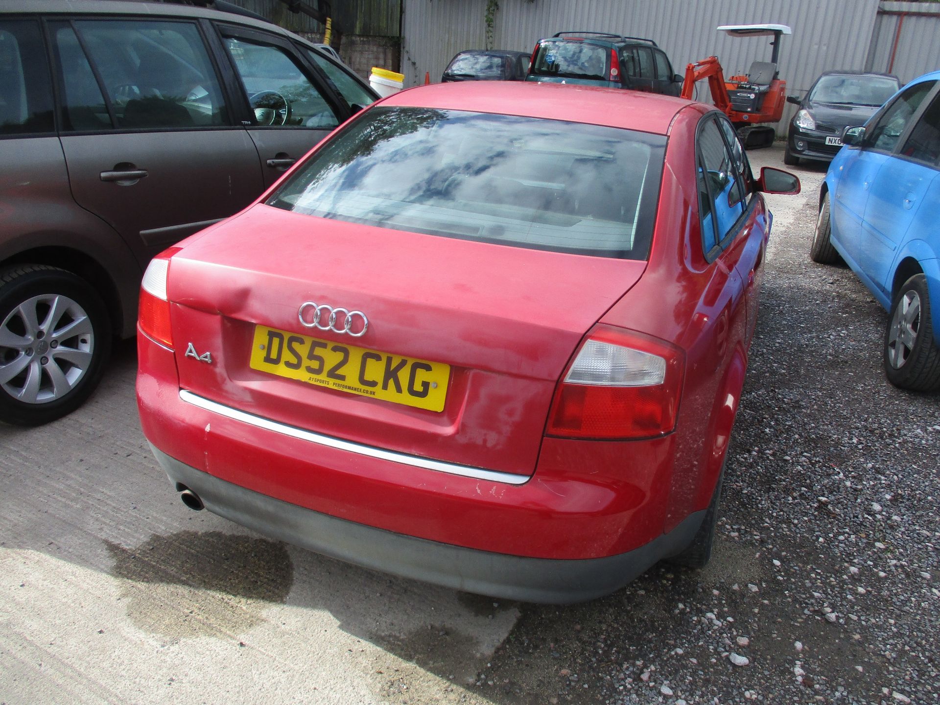 05/52 AUDI A4 SPORT - 1984cc 4dr Saloon (Red, 97k) - Image 2 of 5