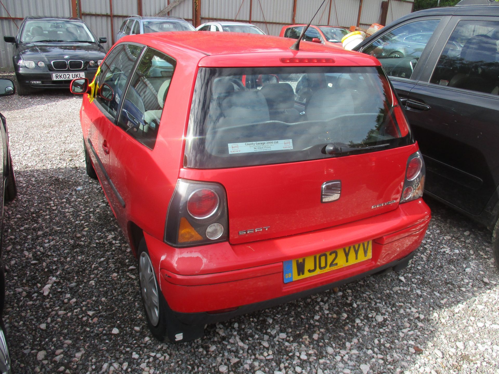 02/02 SEAT AROSA - 998cc 3dr Hatchback (Red, 48k) - Image 12 of 14