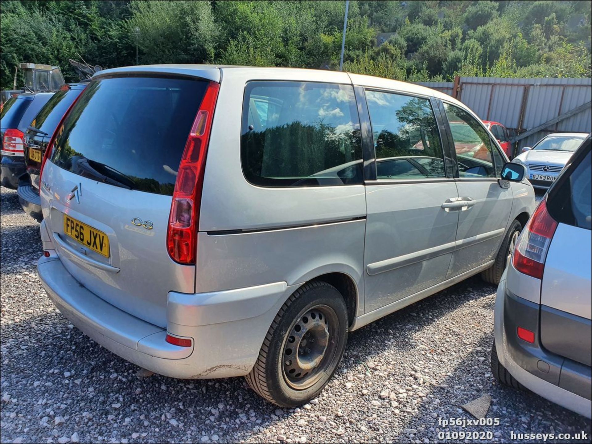 06/56 CITROEN C8 SX - 1997cc 5dr MPV (Silver, 104k) - Image 5 of 22