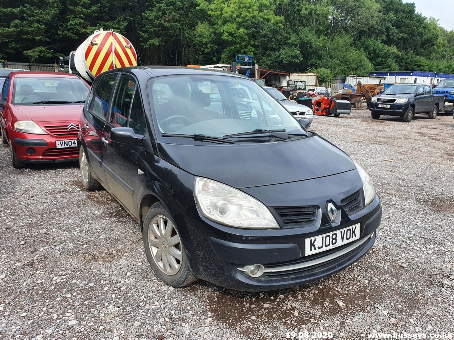 08/08 RENAULT SCENIC DYN VVT - 1598cc 5dr MPV (Black, 94k) - Image 5 of 13