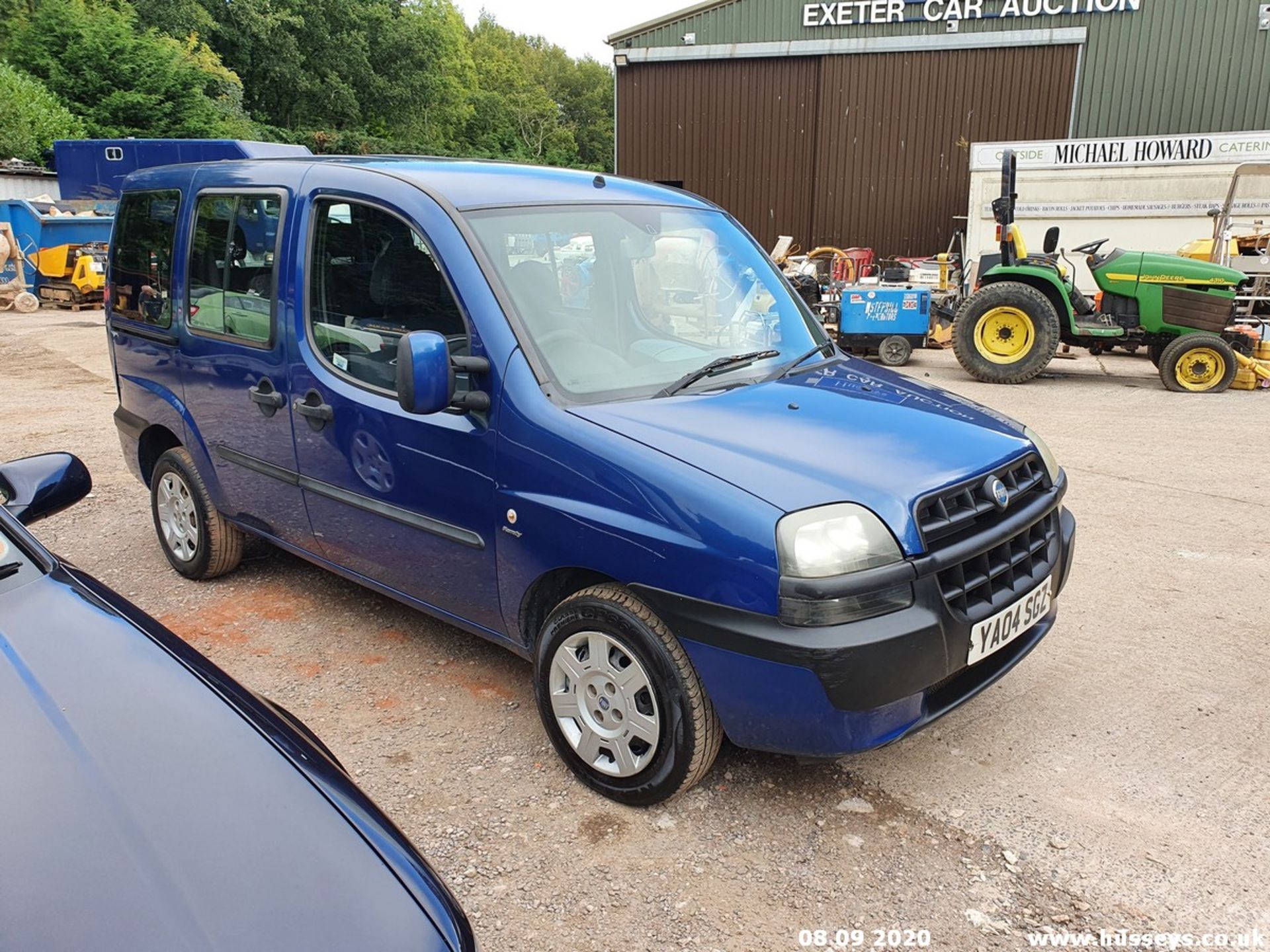 04/04 FIAT DOBLO MULTIJET FAMILY - 1248cc 5dr MPV (Blue, 204k) - Image 4 of 12