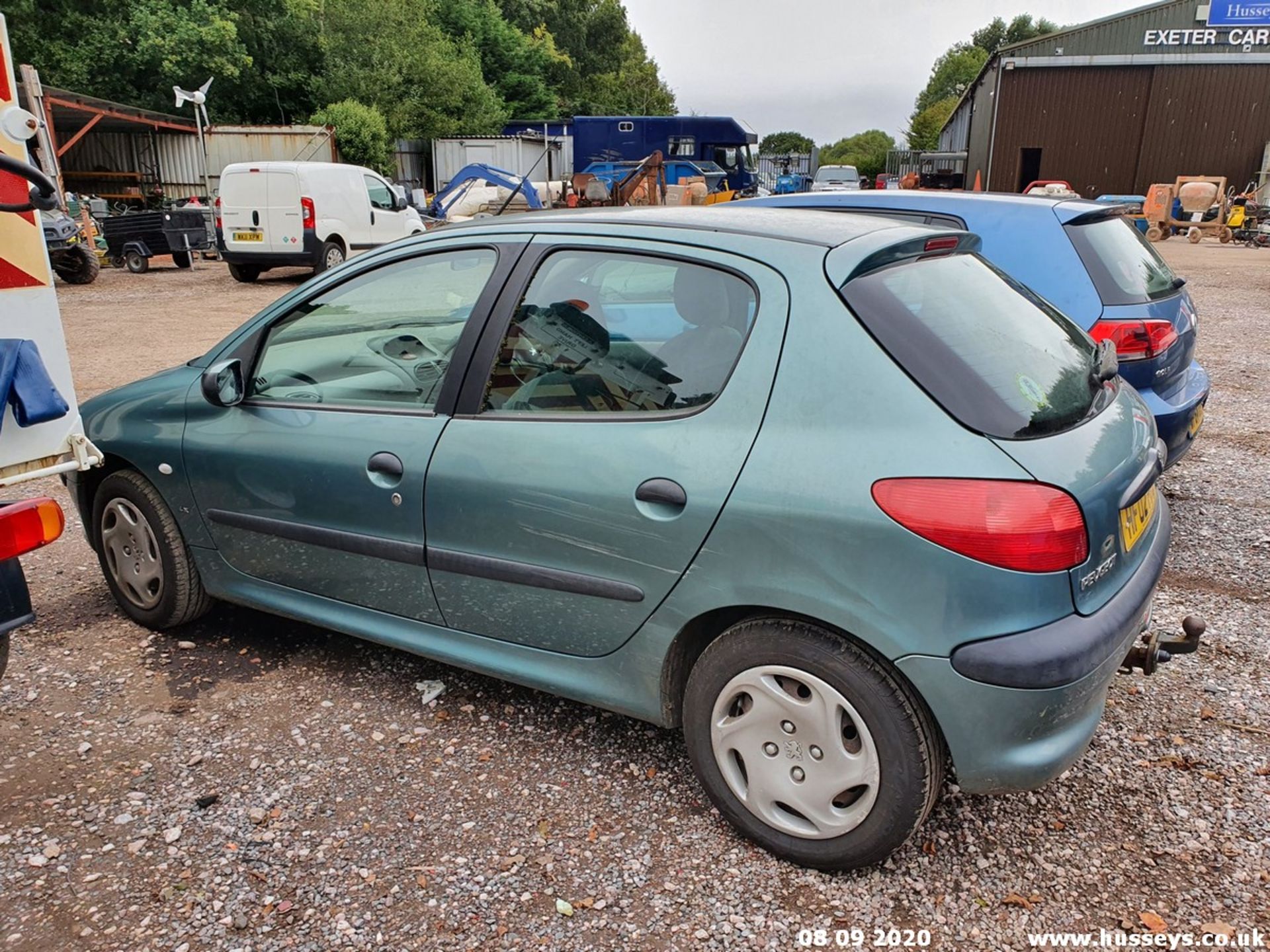 02/02 PEUGEOT 206 LX - 1124cc 5dr Hatchback (Green, 77k) - Image 3 of 8