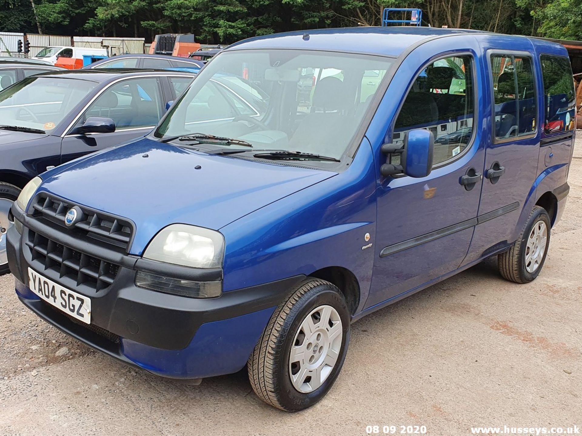 04/04 FIAT DOBLO MULTIJET FAMILY - 1248cc 5dr MPV (Blue, 204k)