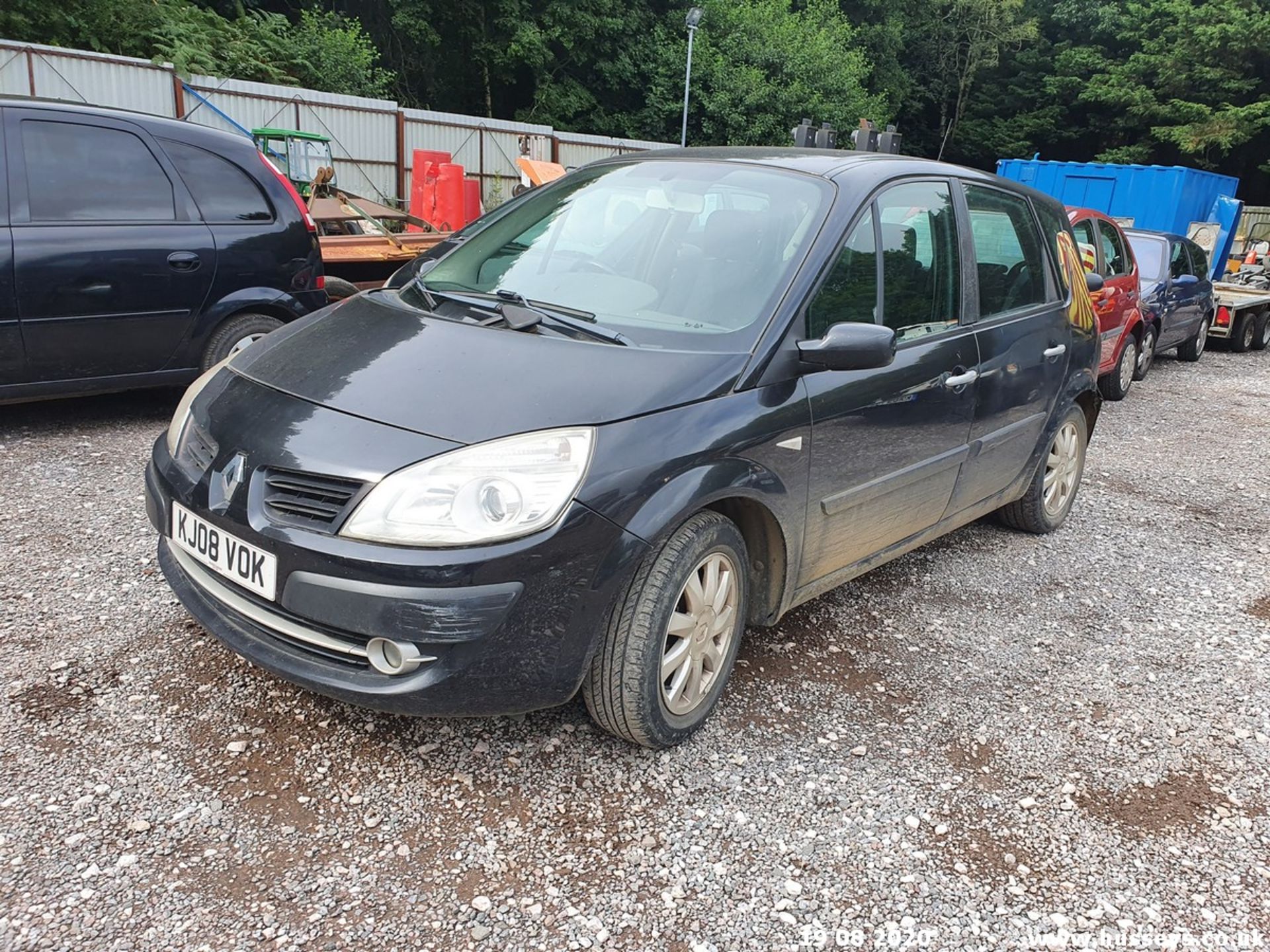 08/08 RENAULT SCENIC DYN VVT - 1598cc 5dr MPV (Black, 94k) - Image 3 of 13