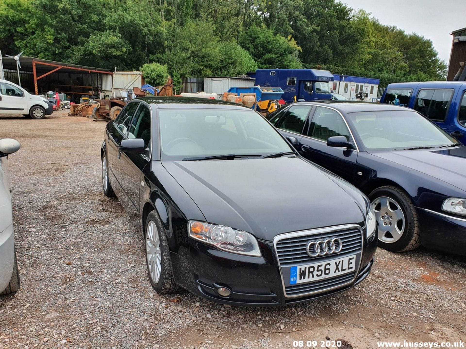 06/56 AUDI A4 SE TDI 140 AUTO - 1968cc 4dr Saloon (Black, 165k) - Image 3 of 10