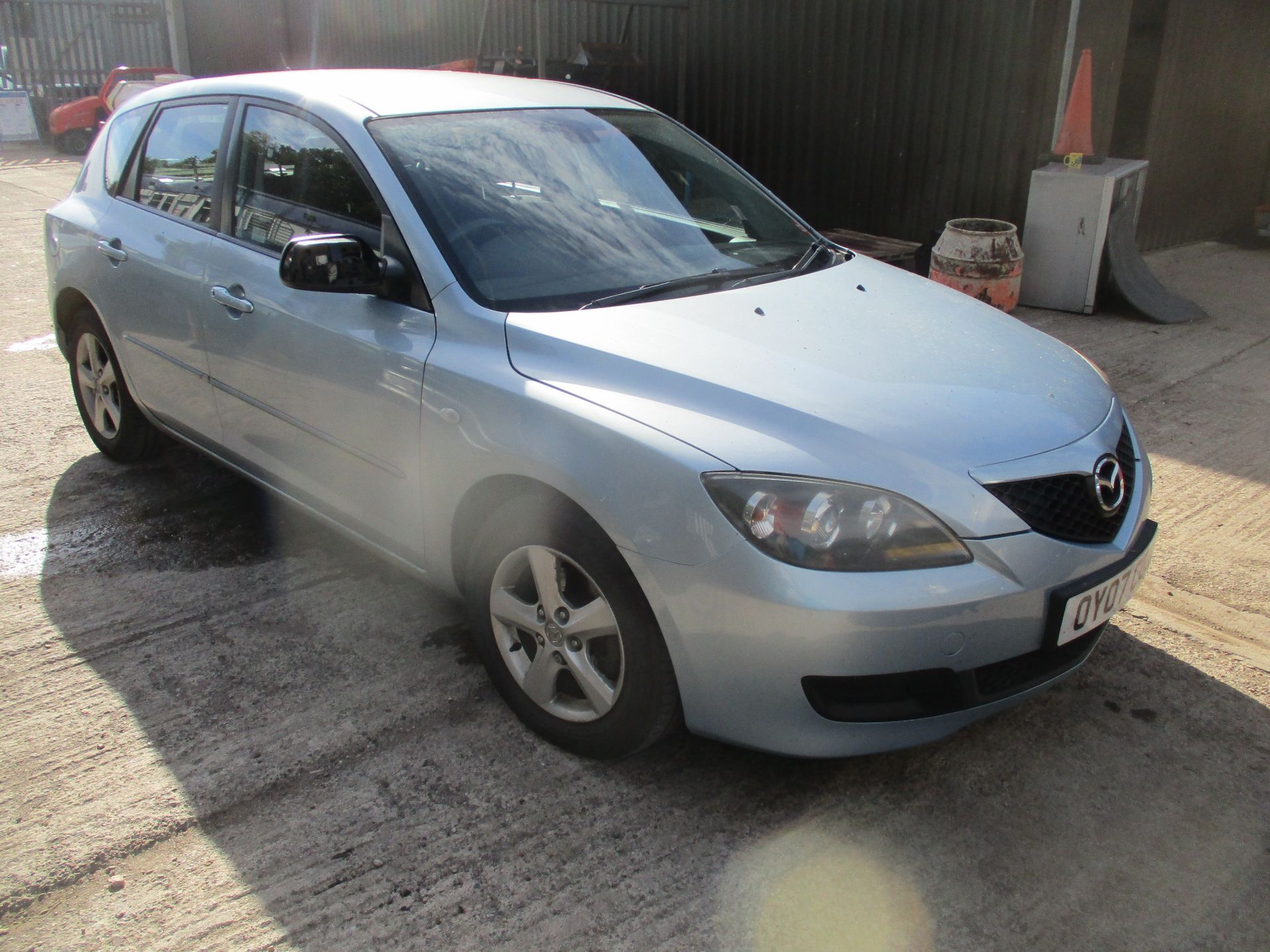 07/07 MAZDA 3 TS D - 1560cc 5dr Hatchback (Blue, 112k) - Image 2 of 5