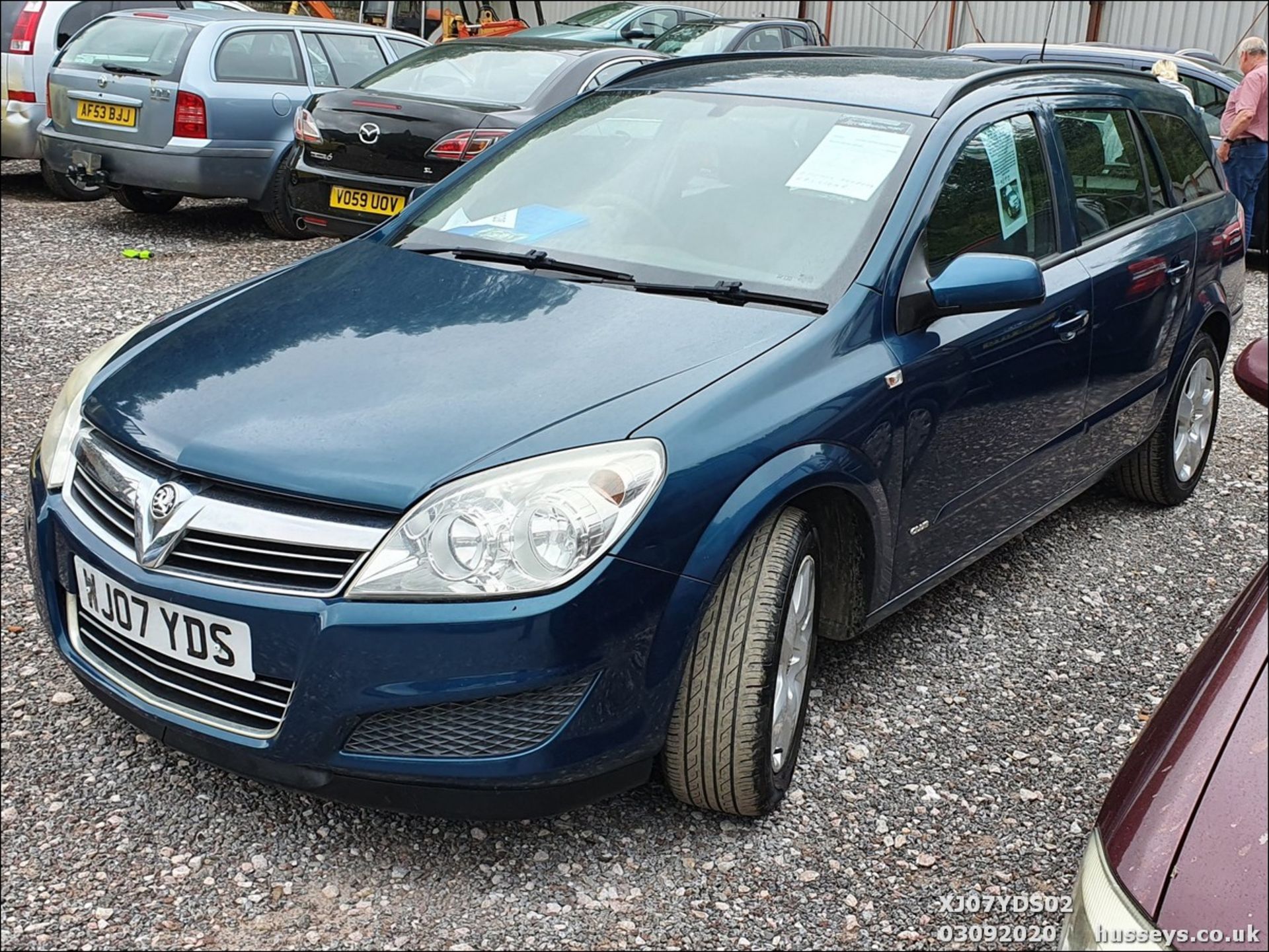 07/07 VAUXHALL ASTRA CLUB A - 1796cc 5dr Estate (Turquoise, 106k) - Image 2 of 10