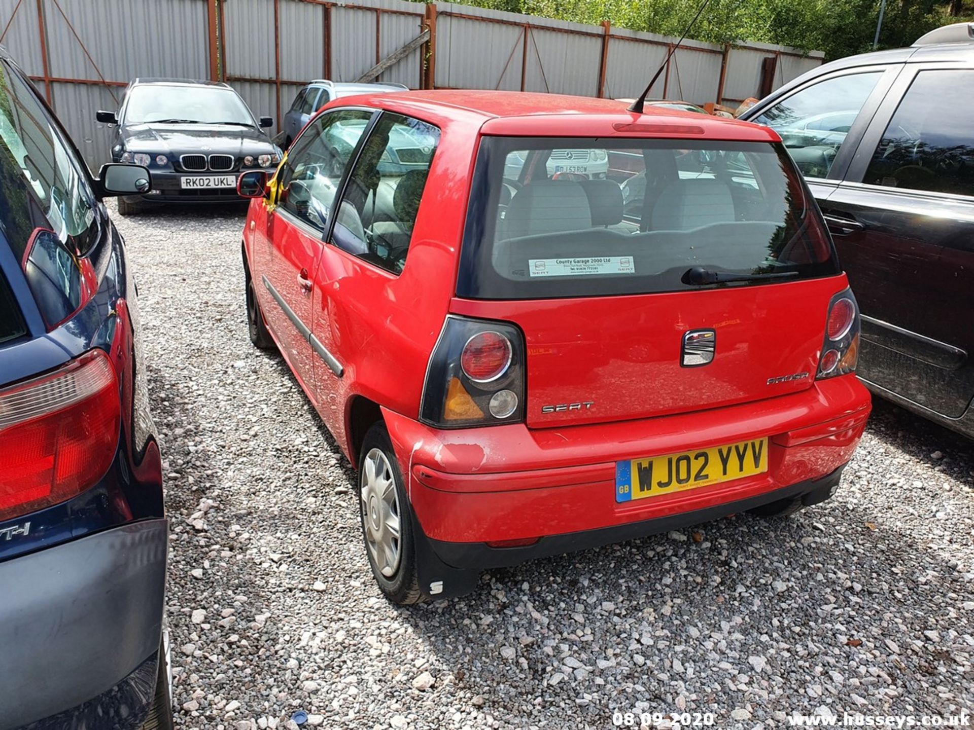 02/02 SEAT AROSA - 998cc 3dr Hatchback (Red, 48k) - Image 10 of 14