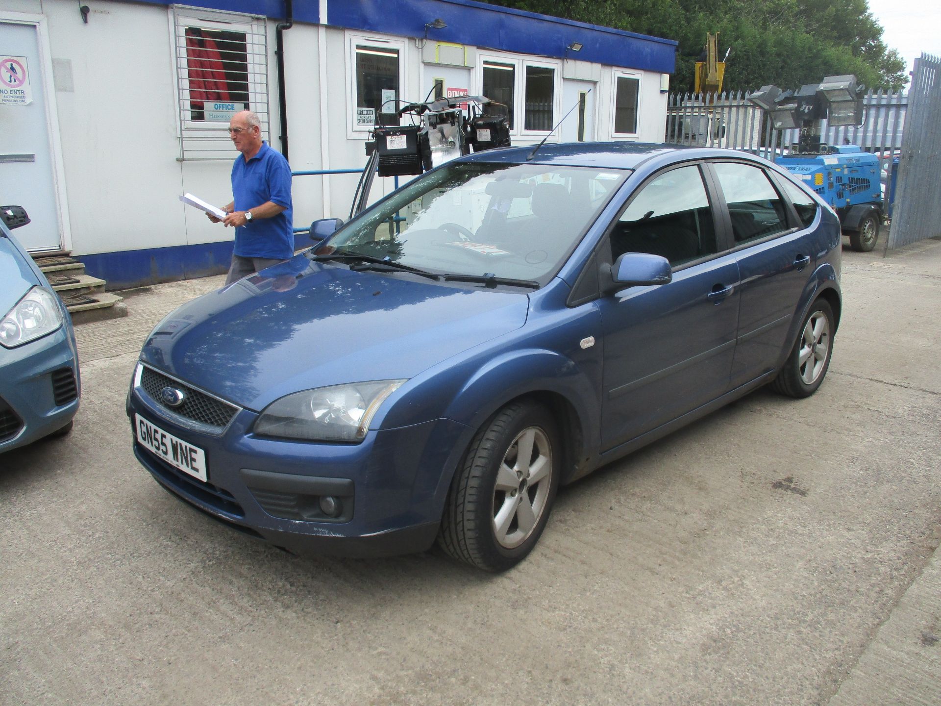 06/55 FORD FOCUS ZETEC CLIMATE 116 - 1596cc 5dr Hatchback (Blue, 123k)