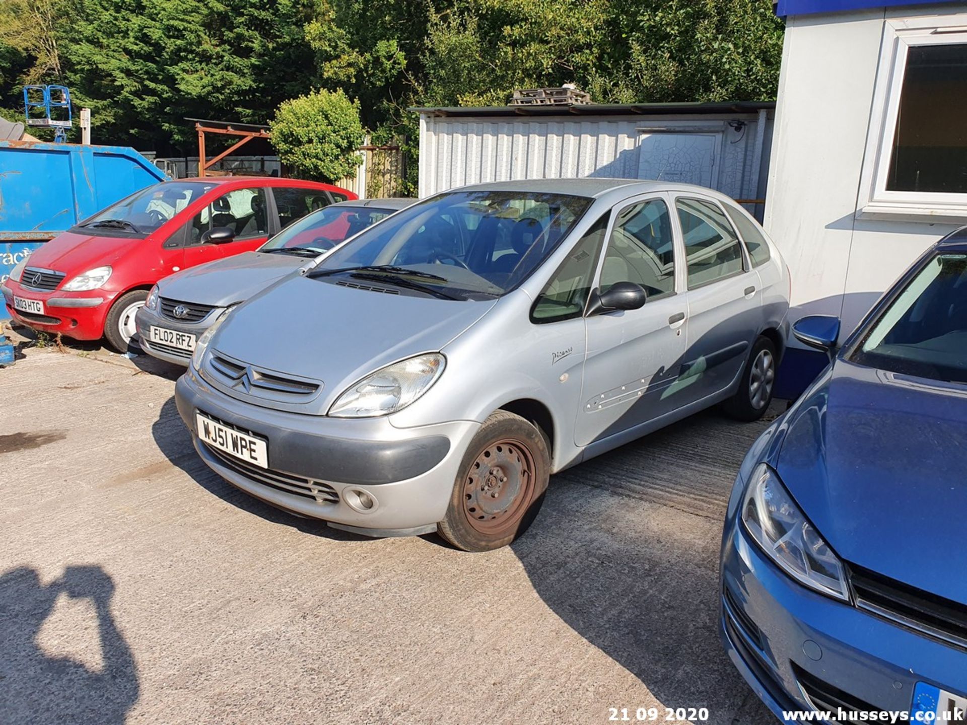 01/51 CITROEN XSARA PICASSO SX HDI - 1997cc 5dr MPV (Silver, 112k) - Image 11 of 11