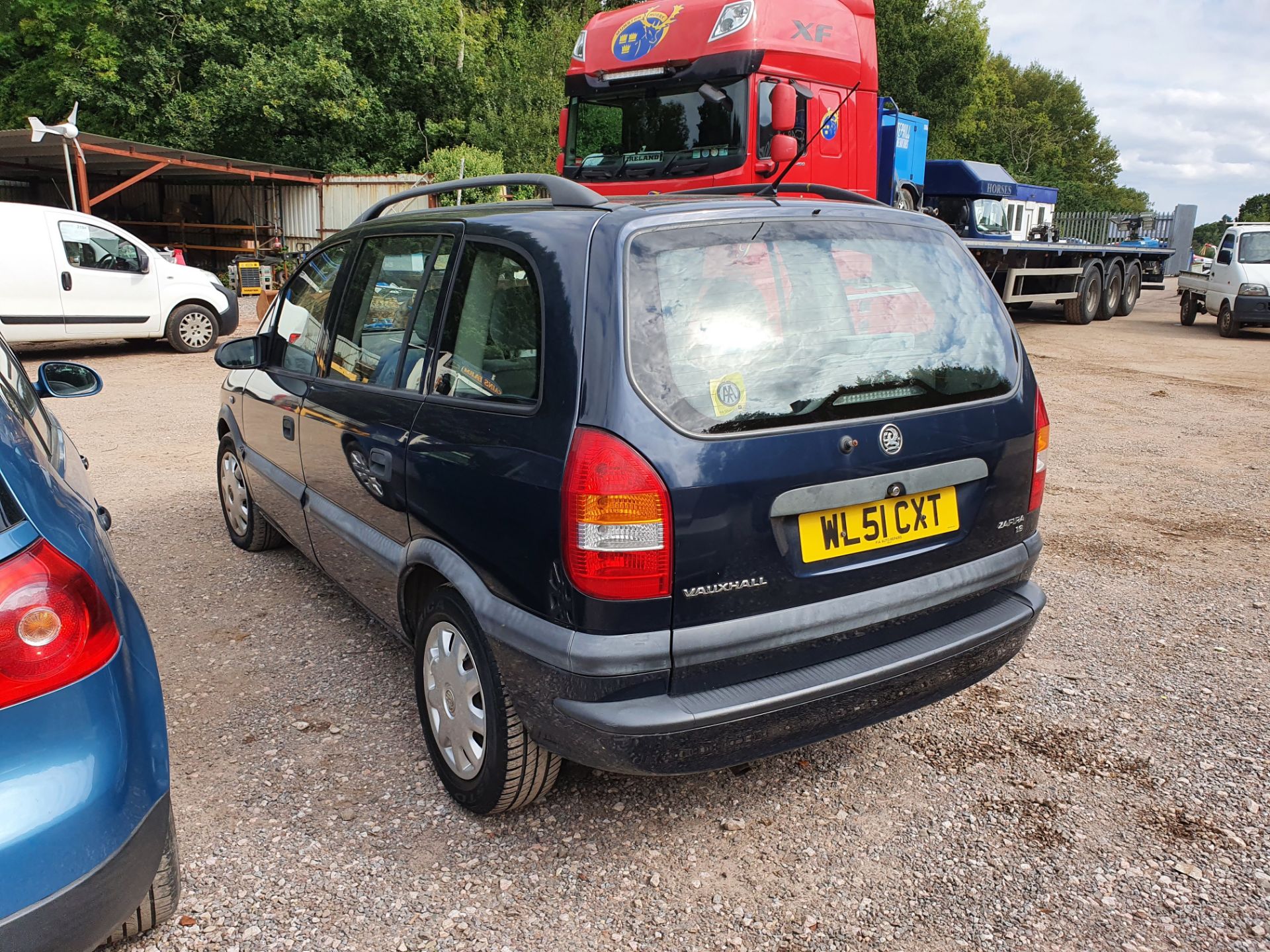 01/51 VAUXHALL ZAFIRA 16V CLUB - 1598cc 5dr MPV (Blue, 103k) - Image 14 of 14