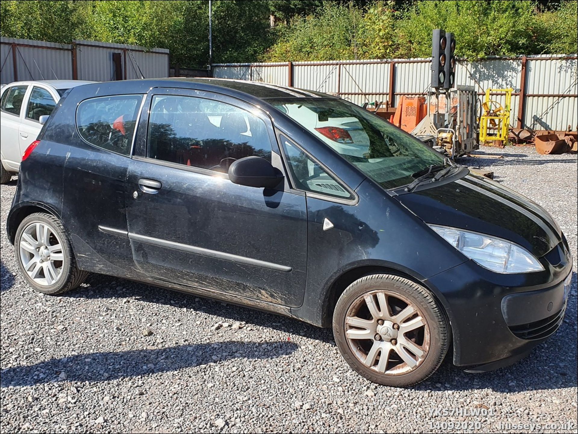 07/57 MITSUBISHI COLT BLACK HAWK - 1124cc 3dr Hatchback (Black, 73k)