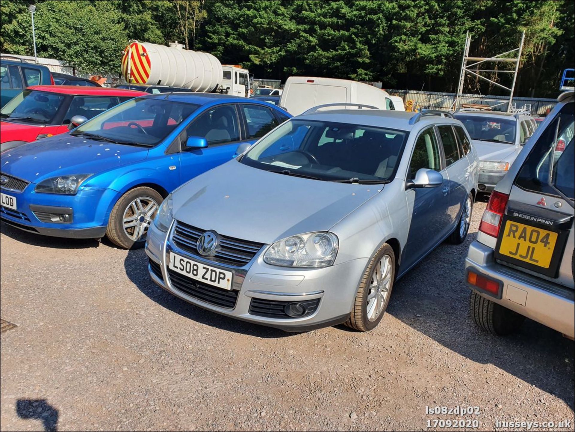 08/08 VOLKSWAGEN GOLF SPORTLINE TDI 140 - 1968cc 5dr Estate (Silver, 115k) - Image 12 of 12