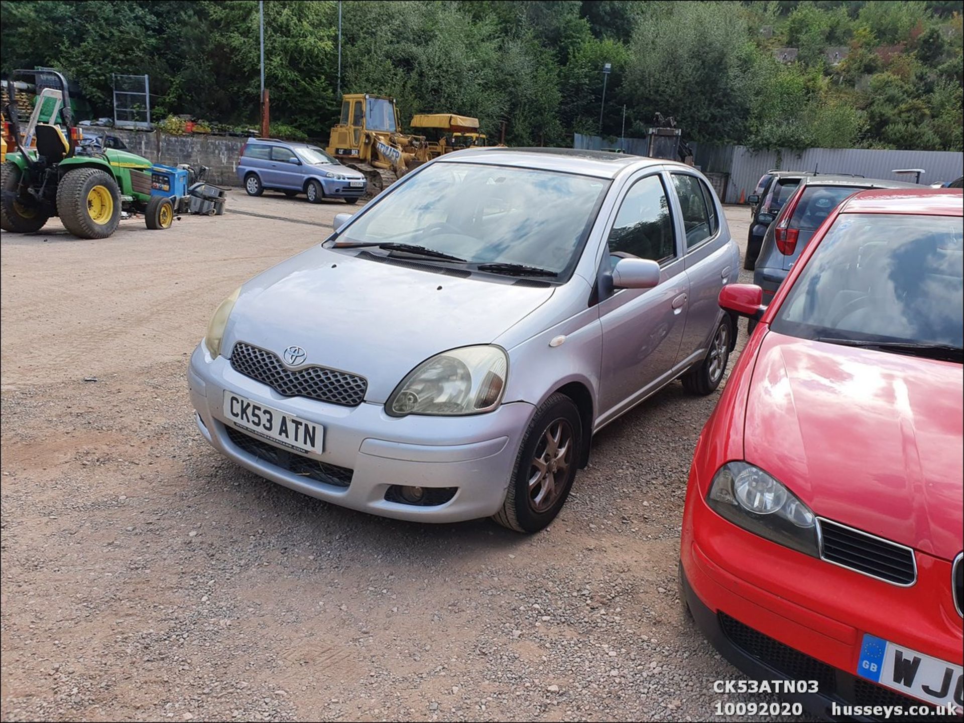 03/53 TOYOTA YARIS T SPIRIT D-4D - 1363cc 5dr Hatchback (Silver, 154k) - Image 3 of 10