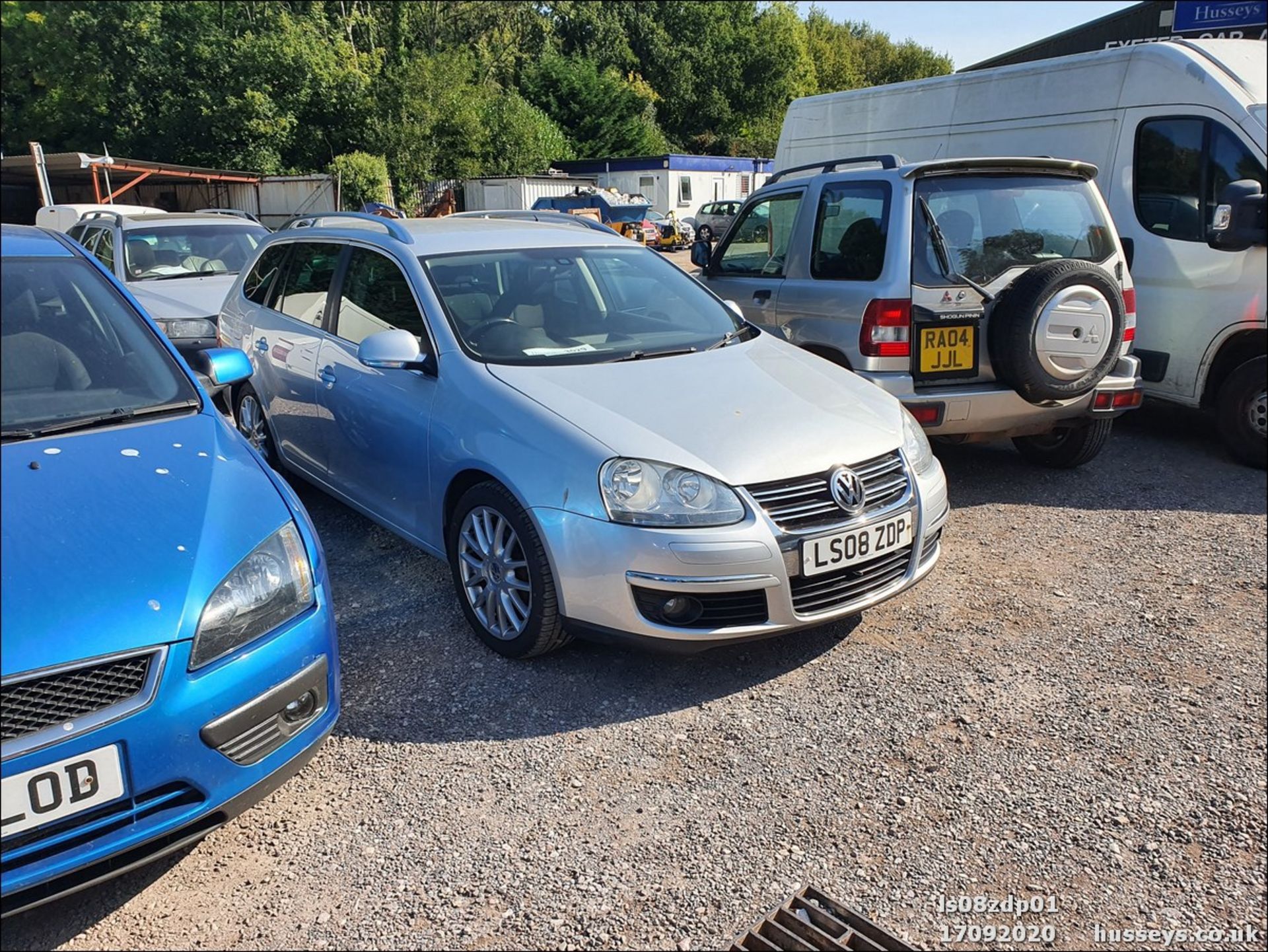 08/08 VOLKSWAGEN GOLF SPORTLINE TDI 140 - 1968cc 5dr Estate (Silver, 115k) - Image 11 of 12