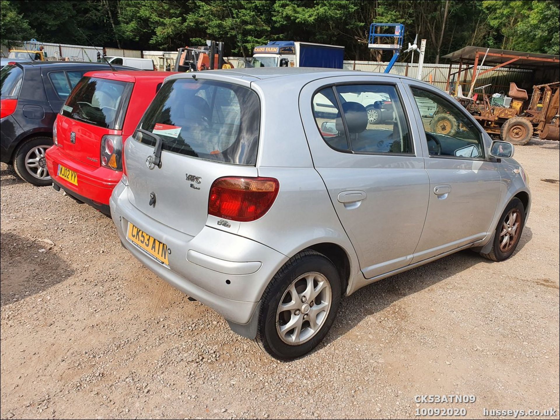 03/53 TOYOTA YARIS T SPIRIT D-4D - 1363cc 5dr Hatchback (Silver, 154k) - Image 7 of 10