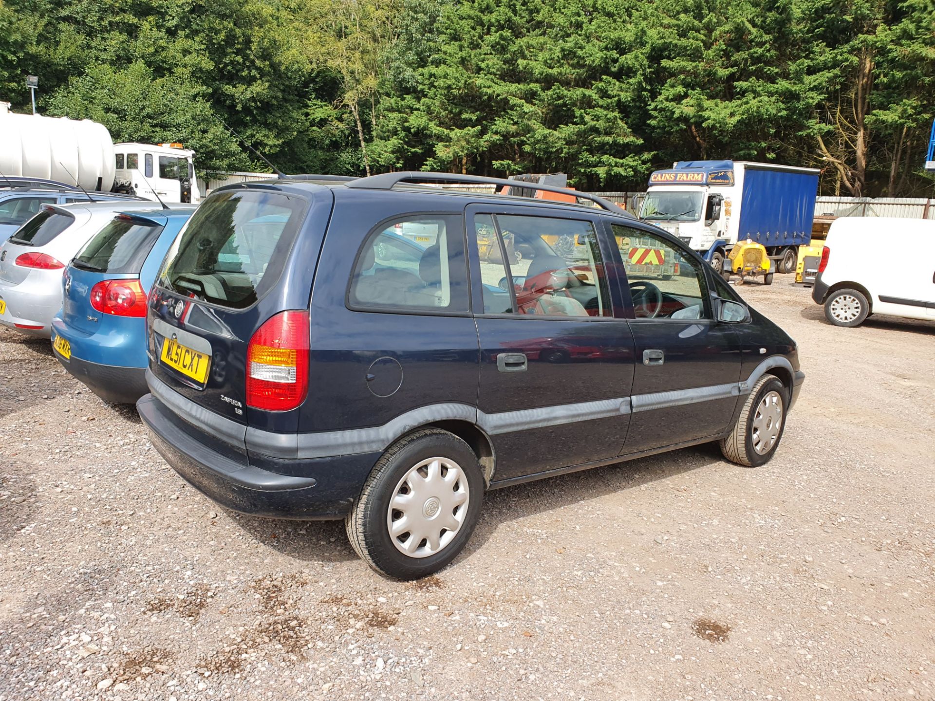 01/51 VAUXHALL ZAFIRA 16V CLUB - 1598cc 5dr MPV (Blue, 103k) - Image 2 of 14