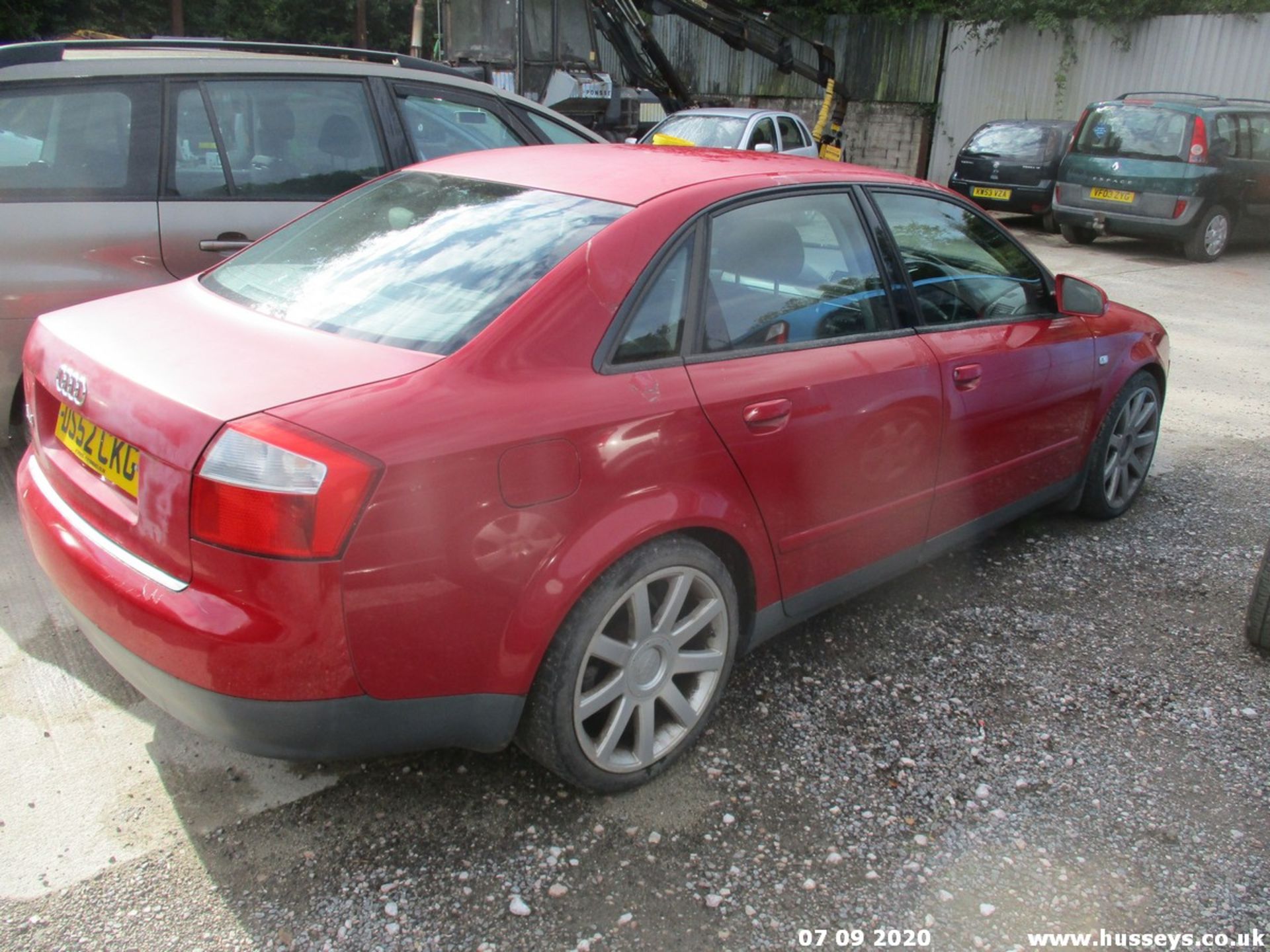 05/52 AUDI A4 SPORT - 1984cc 4dr Saloon (Red, 97k) - Image 3 of 5