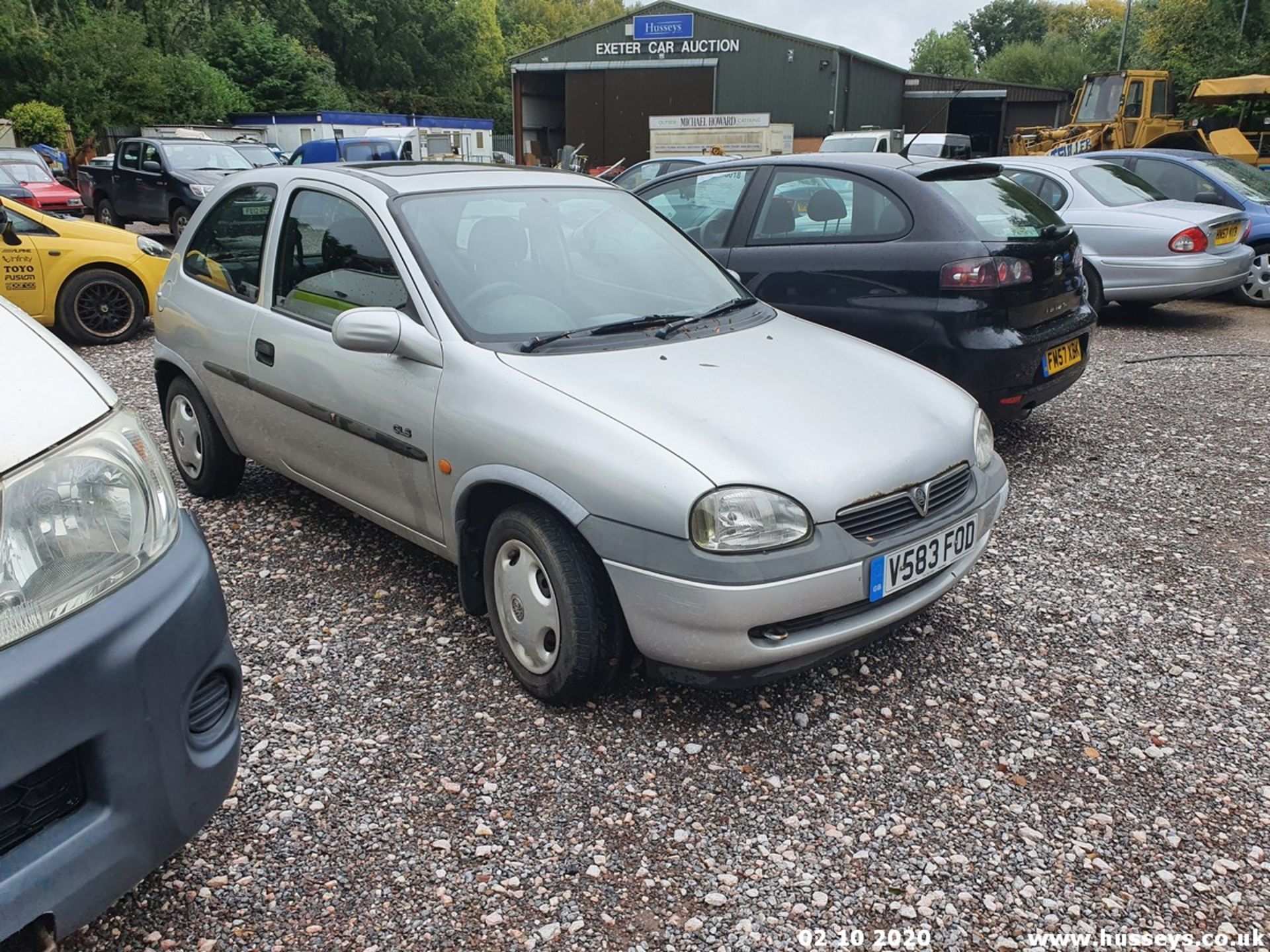 1999 VAUXHALL CORSA GLS 12V - 973cc 3dr Hatchback (Silver, 135k) - Image 8 of 8