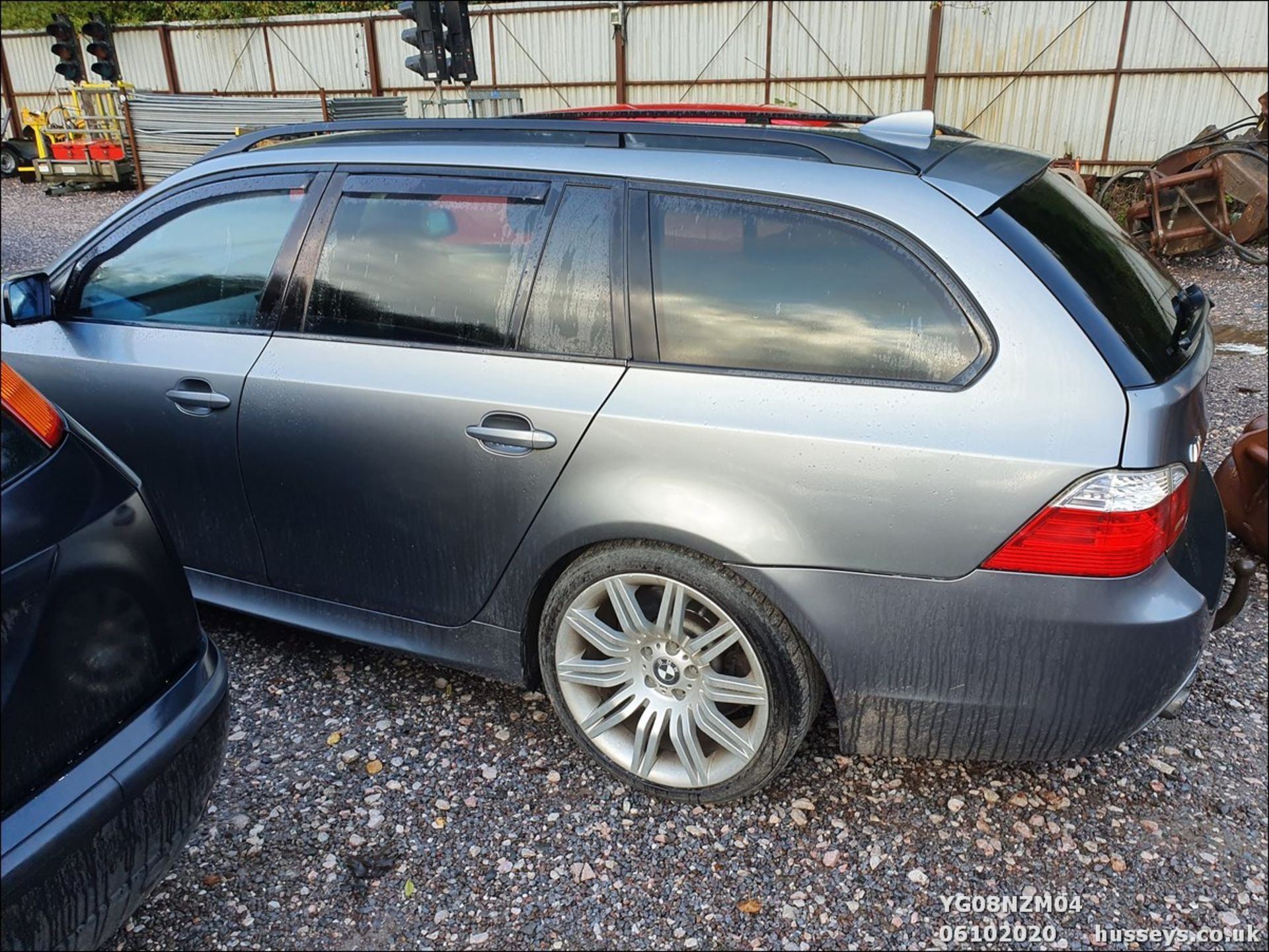 08/08 BMW 535D M SPORT TOURING A - 2993cc 5dr Estate (Grey, 207k) - Image 3 of 10