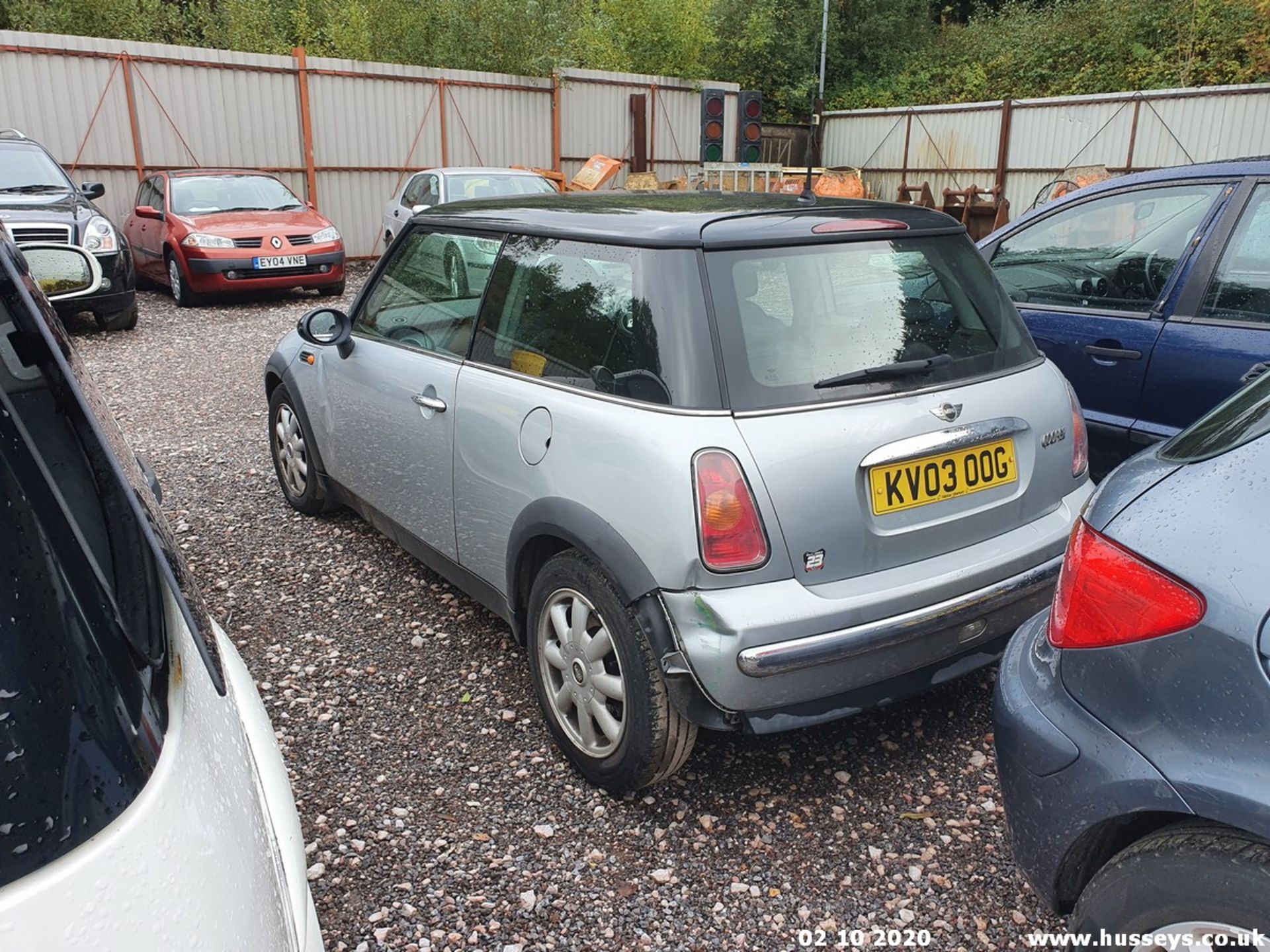 03/03 MINI MINI COOPER - 1598cc 3dr Hatchback (Silver, 136k) - Image 4 of 8