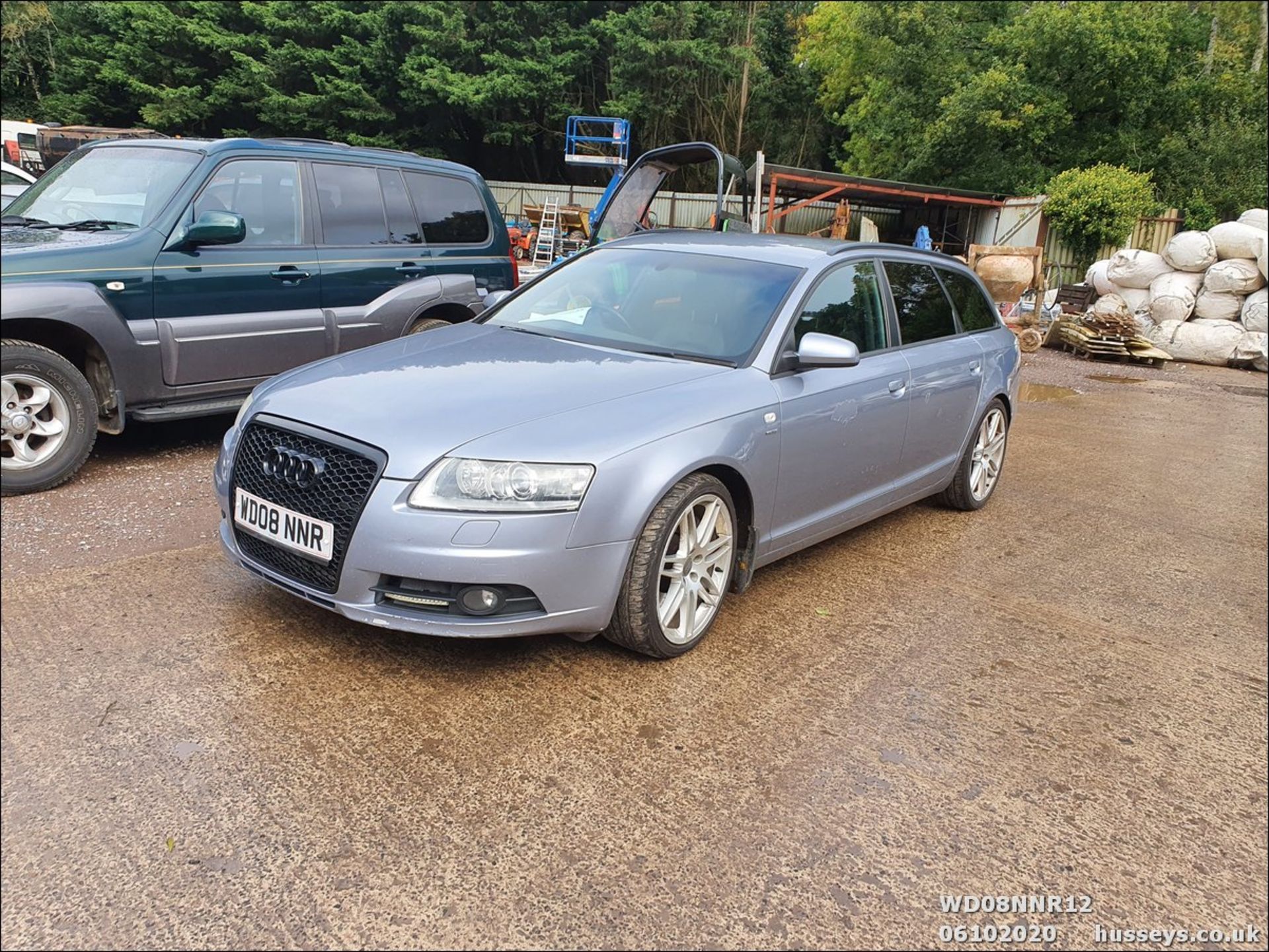 08/08 AUDI A6 LE MANS TDI CVT - 2698cc 5dr Estate (Silver, 124k) - Image 12 of 12