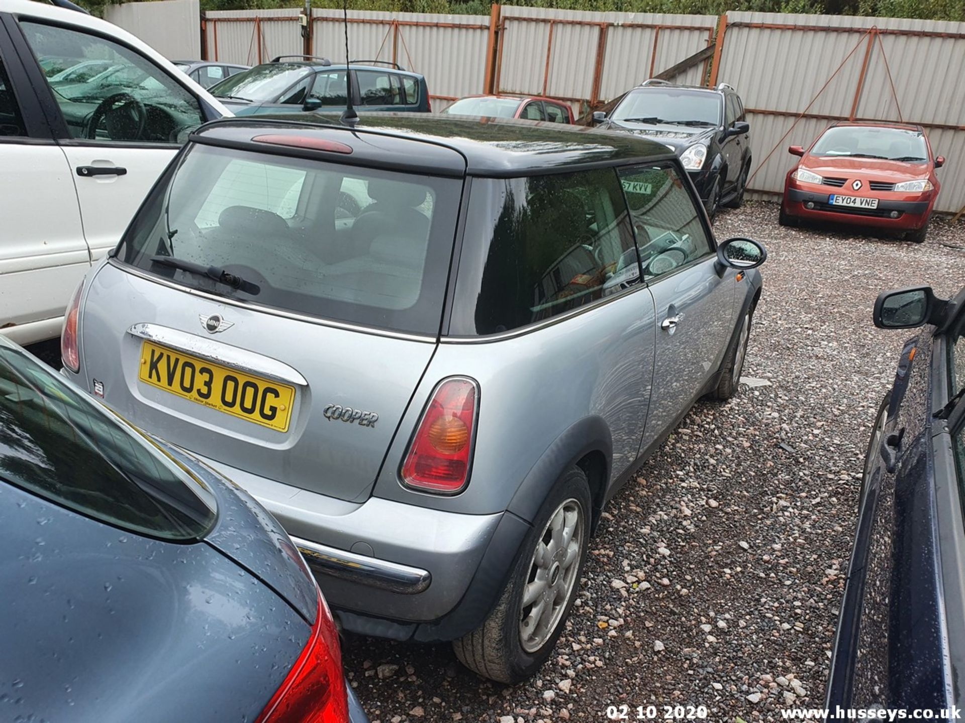 03/03 MINI MINI COOPER - 1598cc 3dr Hatchback (Silver, 136k) - Image 3 of 8